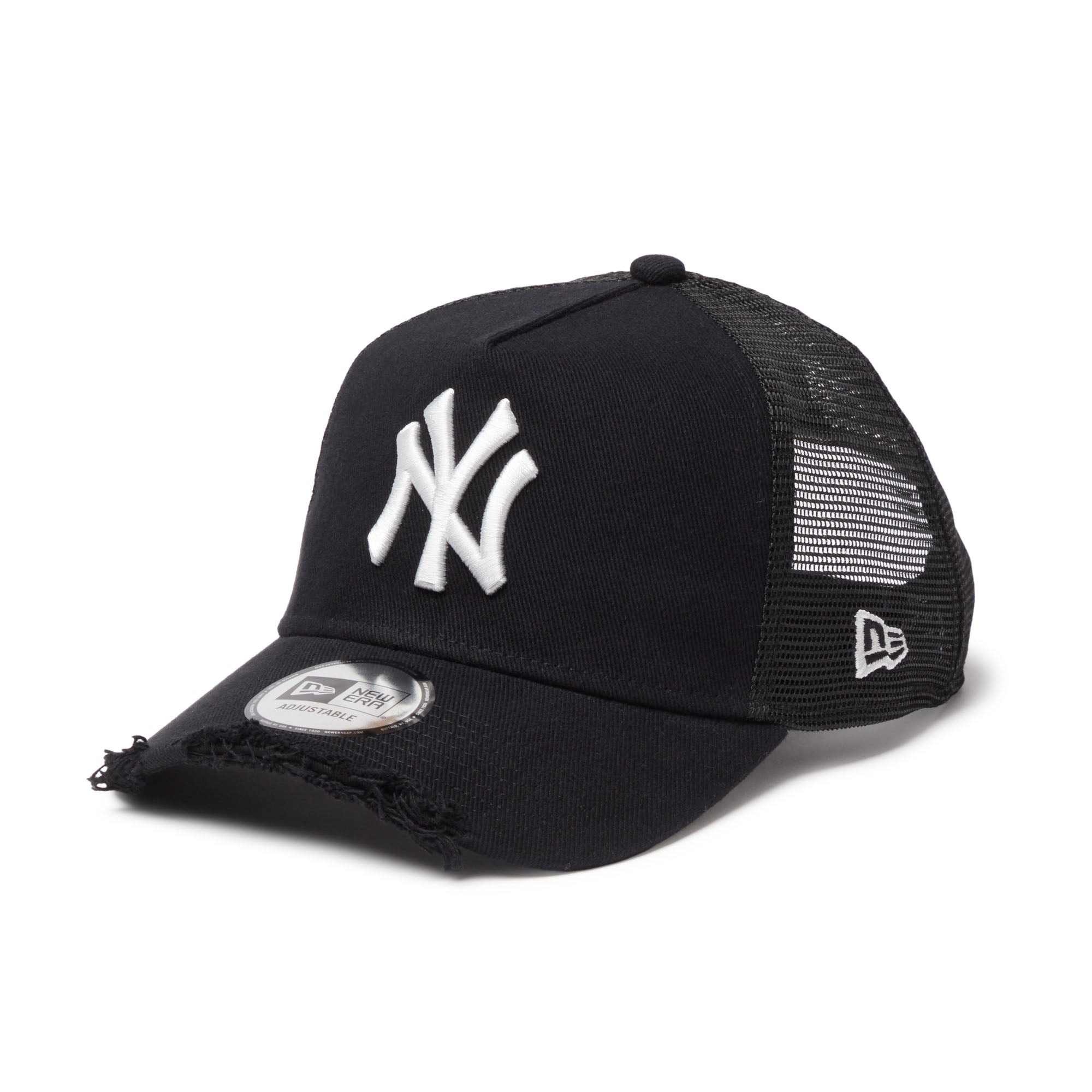 9FORTY A-Frame トラッカー MLB Damaged Cap ニューヨーク・ヤンキース 9FORTY A-Frame トラッカー MLB Damaged Cap ニューヨーク・ヤンキース