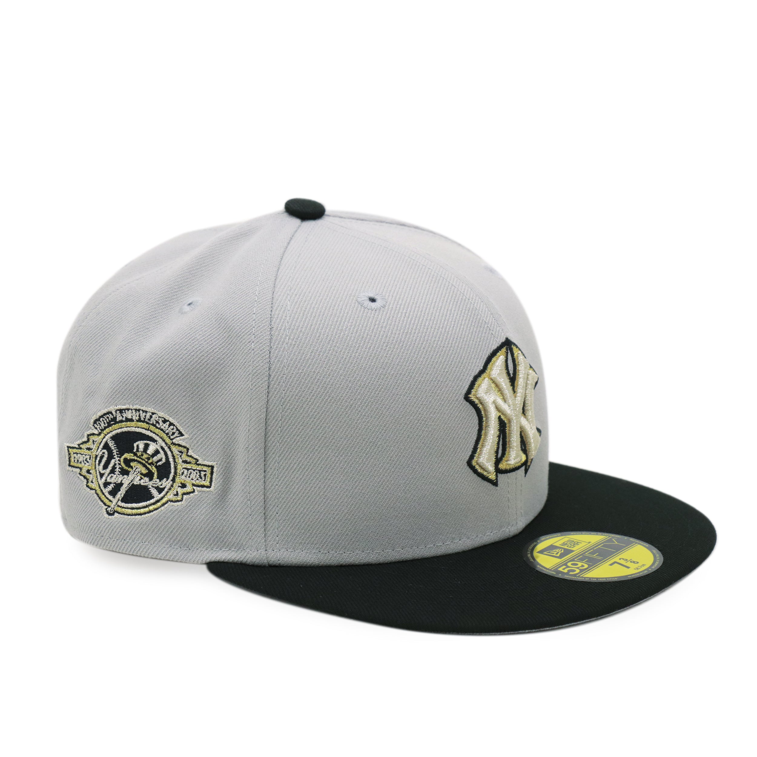 THE CAP 59FIFTY Midnight Royalty ニューヨーク・ヤンキース グレー