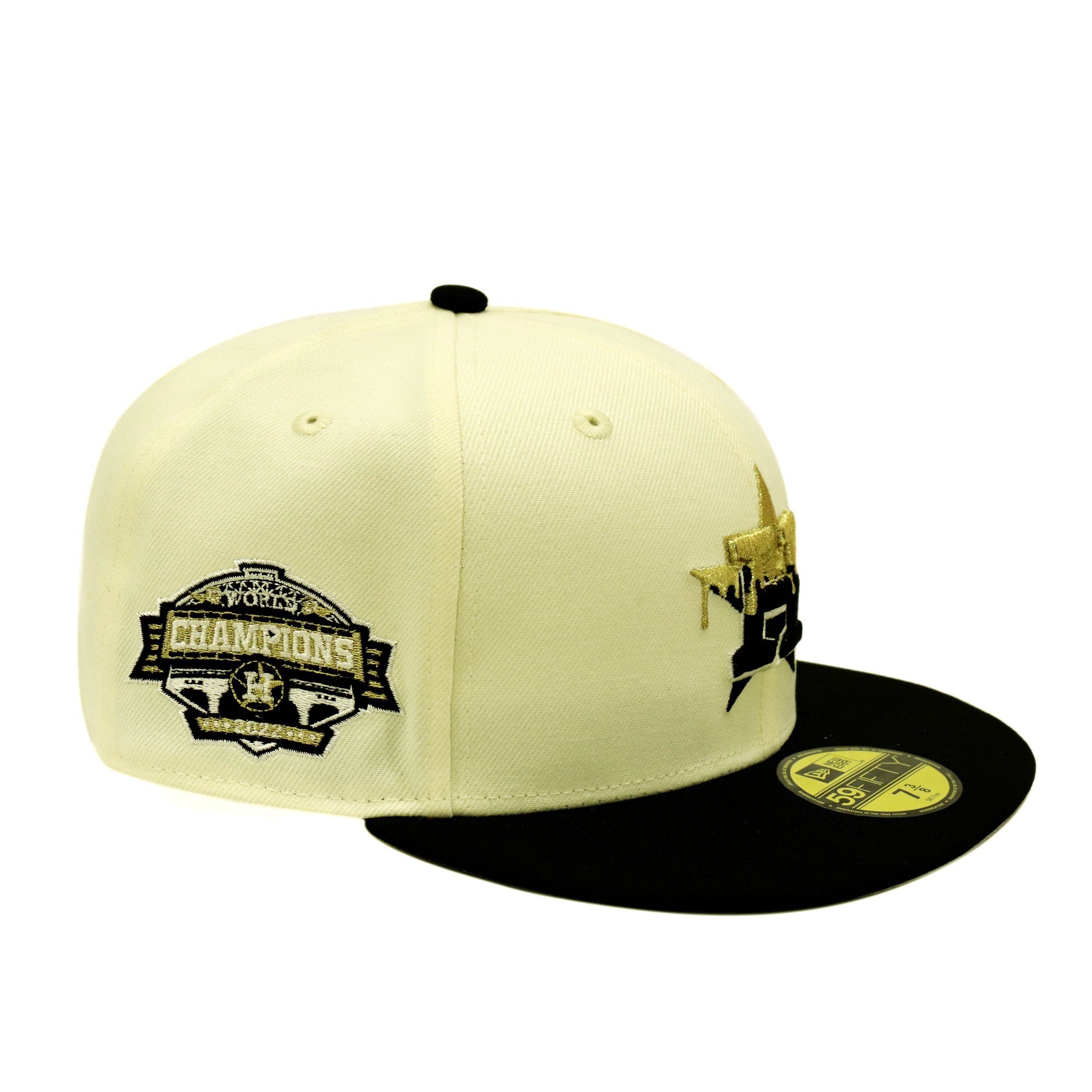 ユ*ー様 【チカーノ】MLBヒューストン アストロズ メキシカンデザイン キャッ THE CAP 59FIFTY Super Drip ヒューストン・アストロズ クロムホワイト