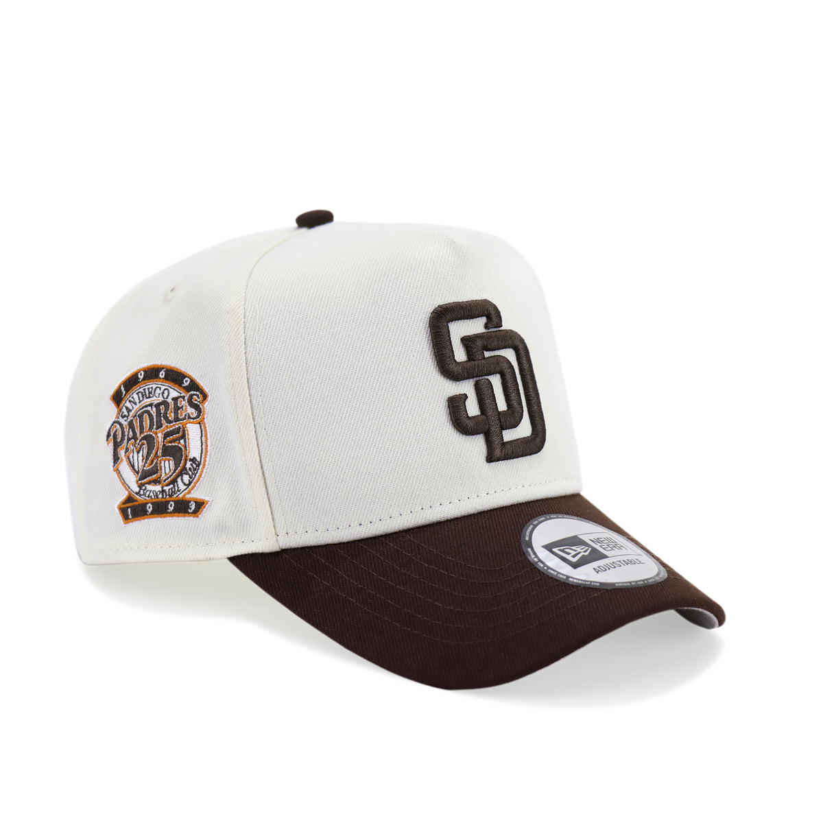 THE CAP 940 D-FRAME SADPAD CHROME WHT × BROWN