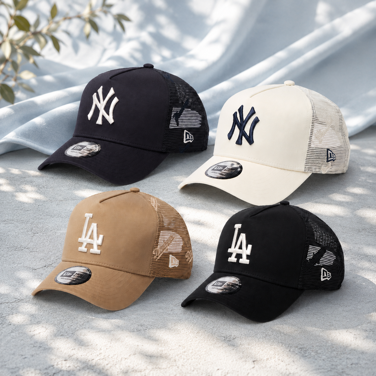 MLB Embroidered Mesh