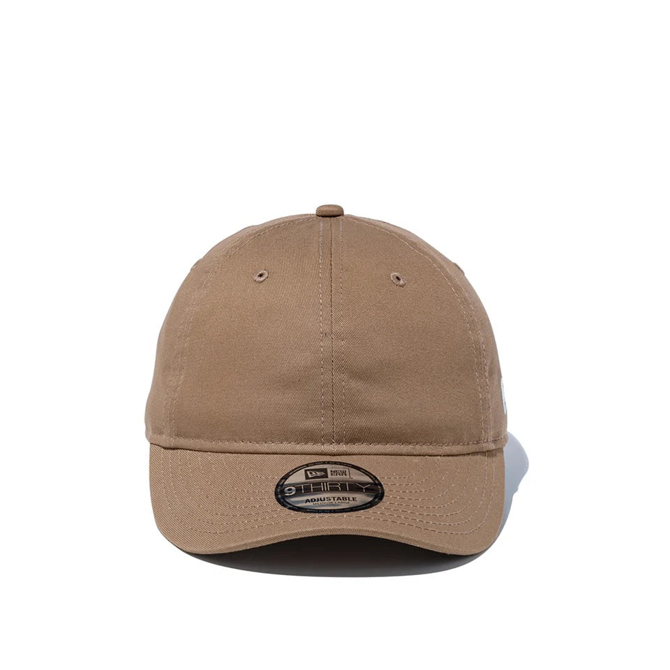 のりベー 9THIRTY ベーシック ノンウォッシュコットン カーキ × ホワイト – THE CAP