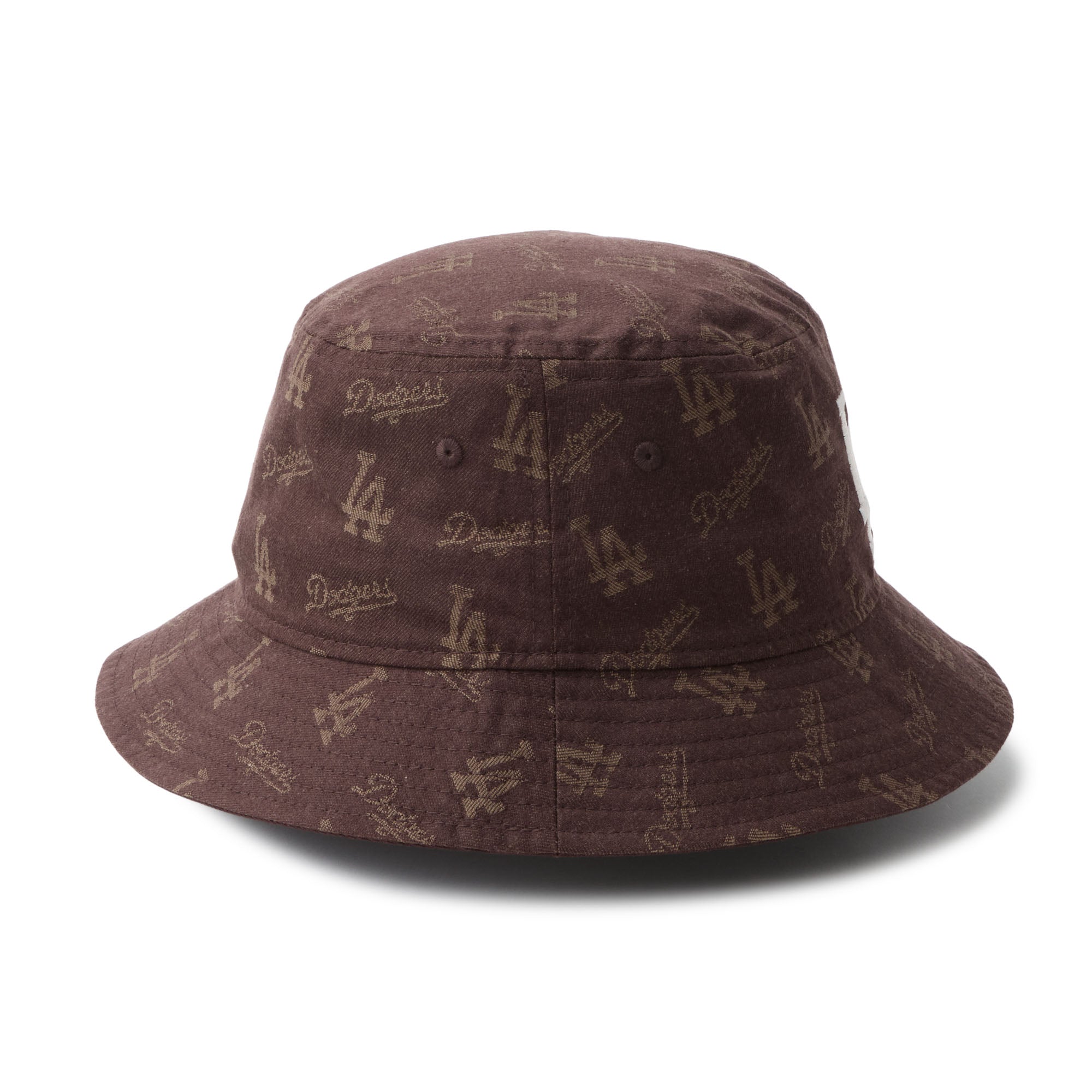 バケット01 MLB Jacquard ロサンゼルス・ドジャース ブラウン – THE CAP