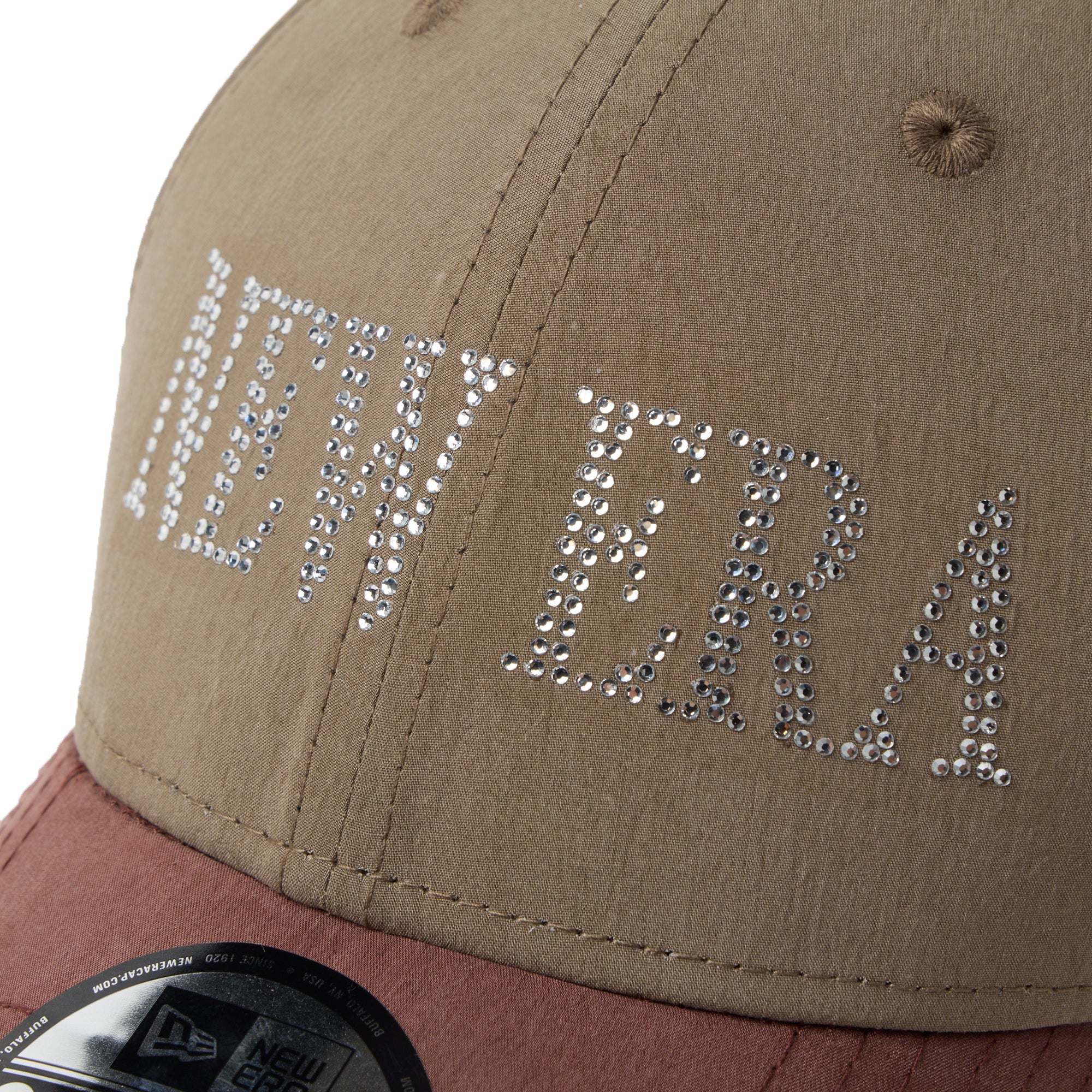 9FORTY NEW ERA Rhinestone ラインストーン モス/ブラウン – THE CAP