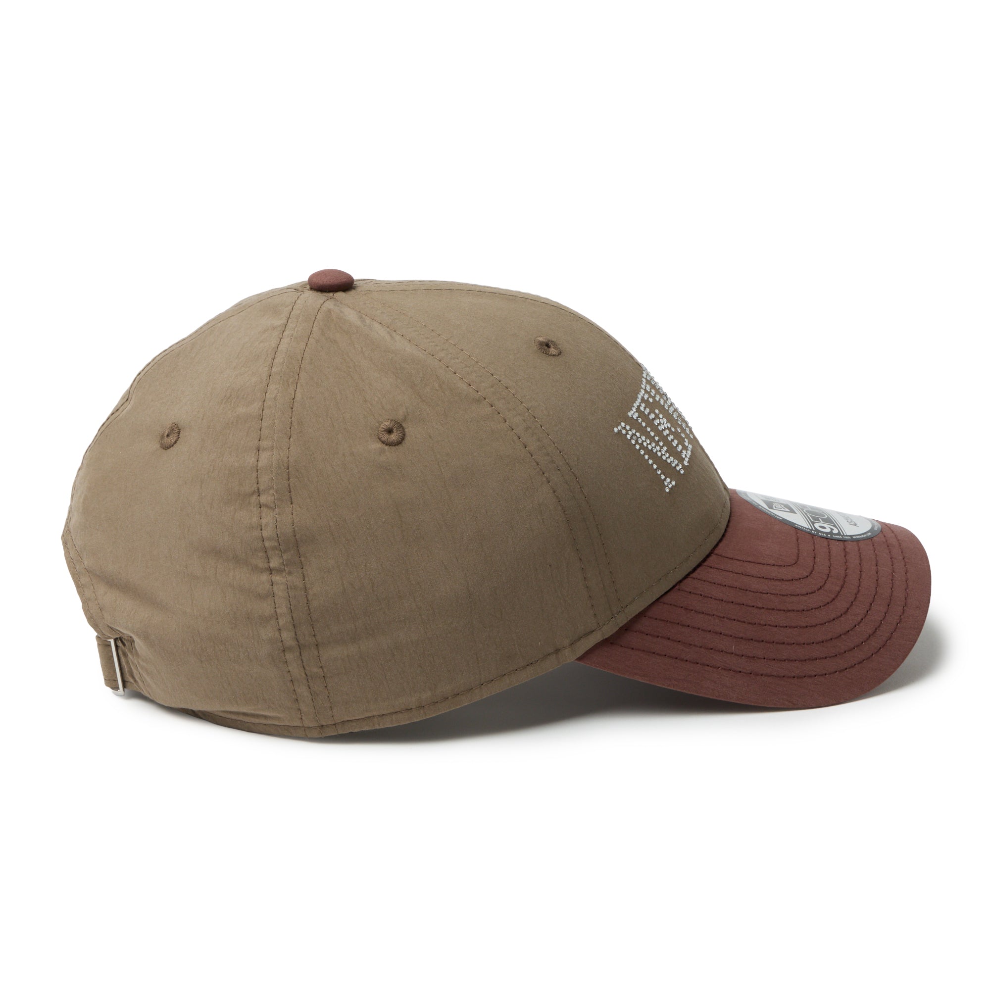 9FORTY NEW ERA Rhinestone ラインストーン モス/ブラウン – THE CAP