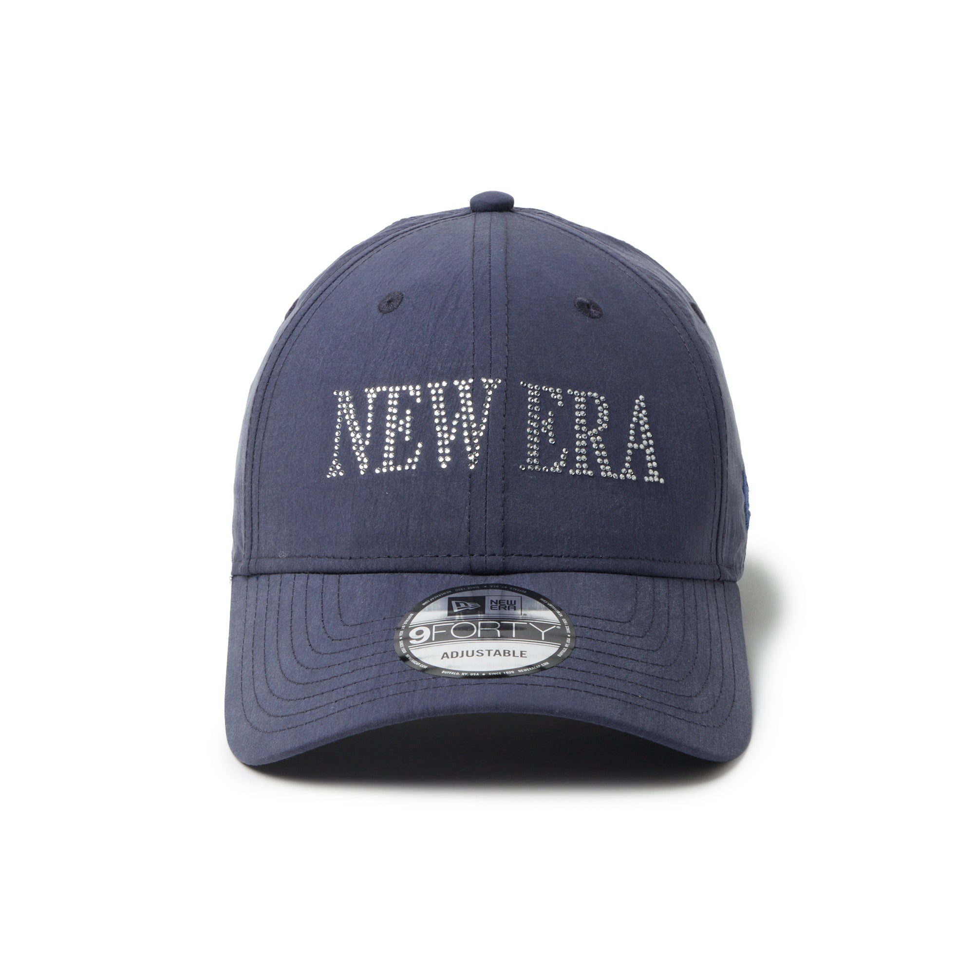 NEW ERA 9FORTY ラインストーン 完売品 9FORTY Rhinestone ラインストーン ニューヨーク・ヤンキース グレー