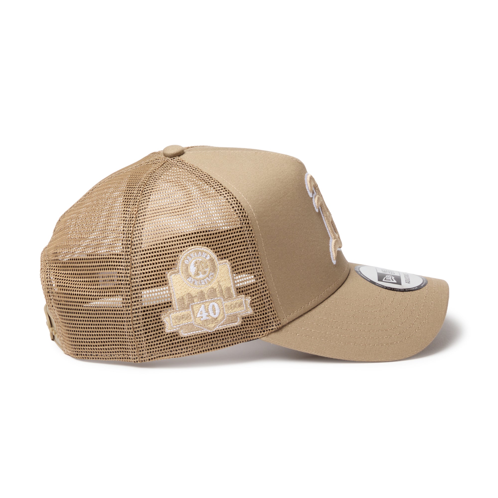 9FORTY A-Frame トラッカー MLB Side Patch オークランド