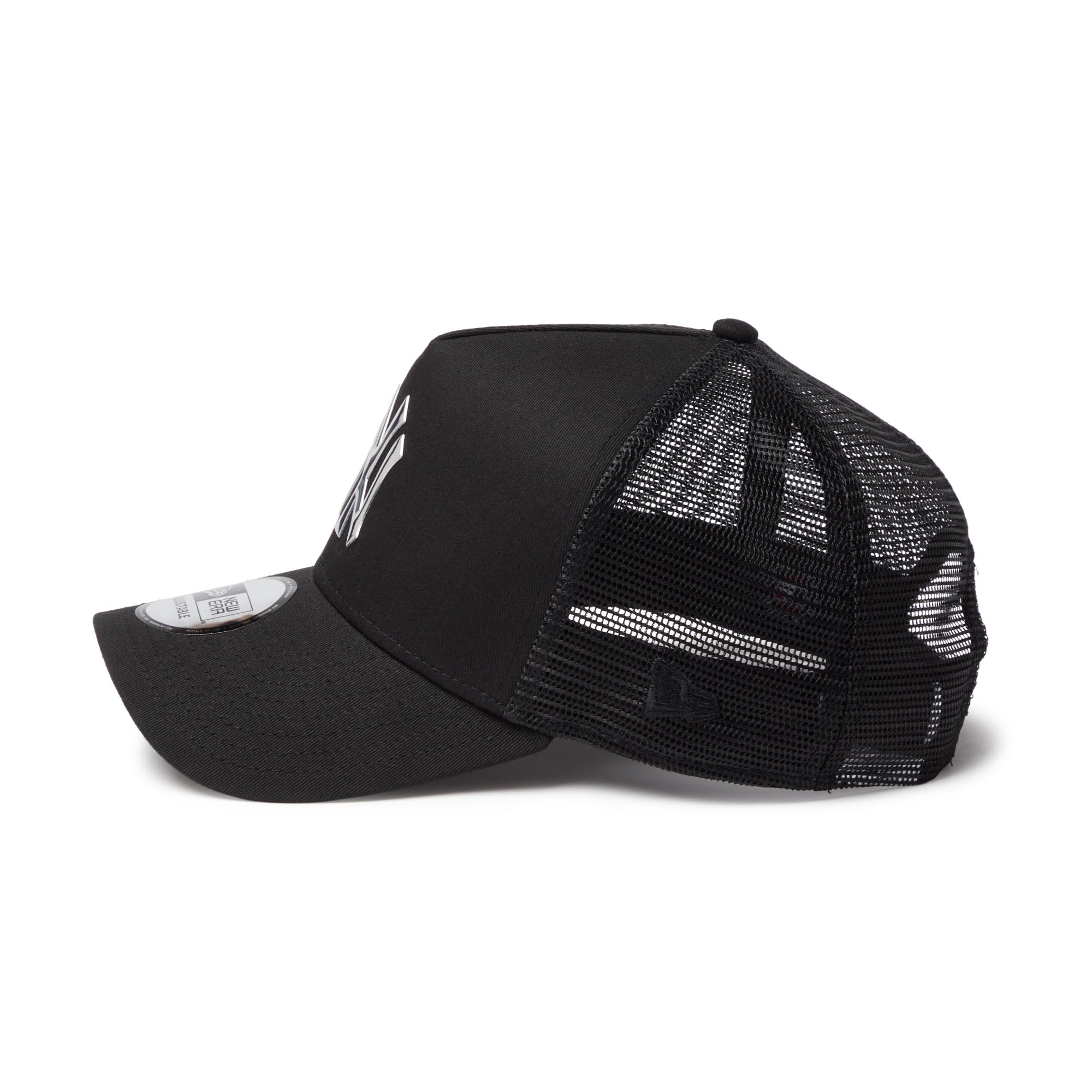 BLACK YANKEES トラッカーハット 9FORTY A-Frame トラッカー ニューヨーク・ヤンキース TPUロゴ