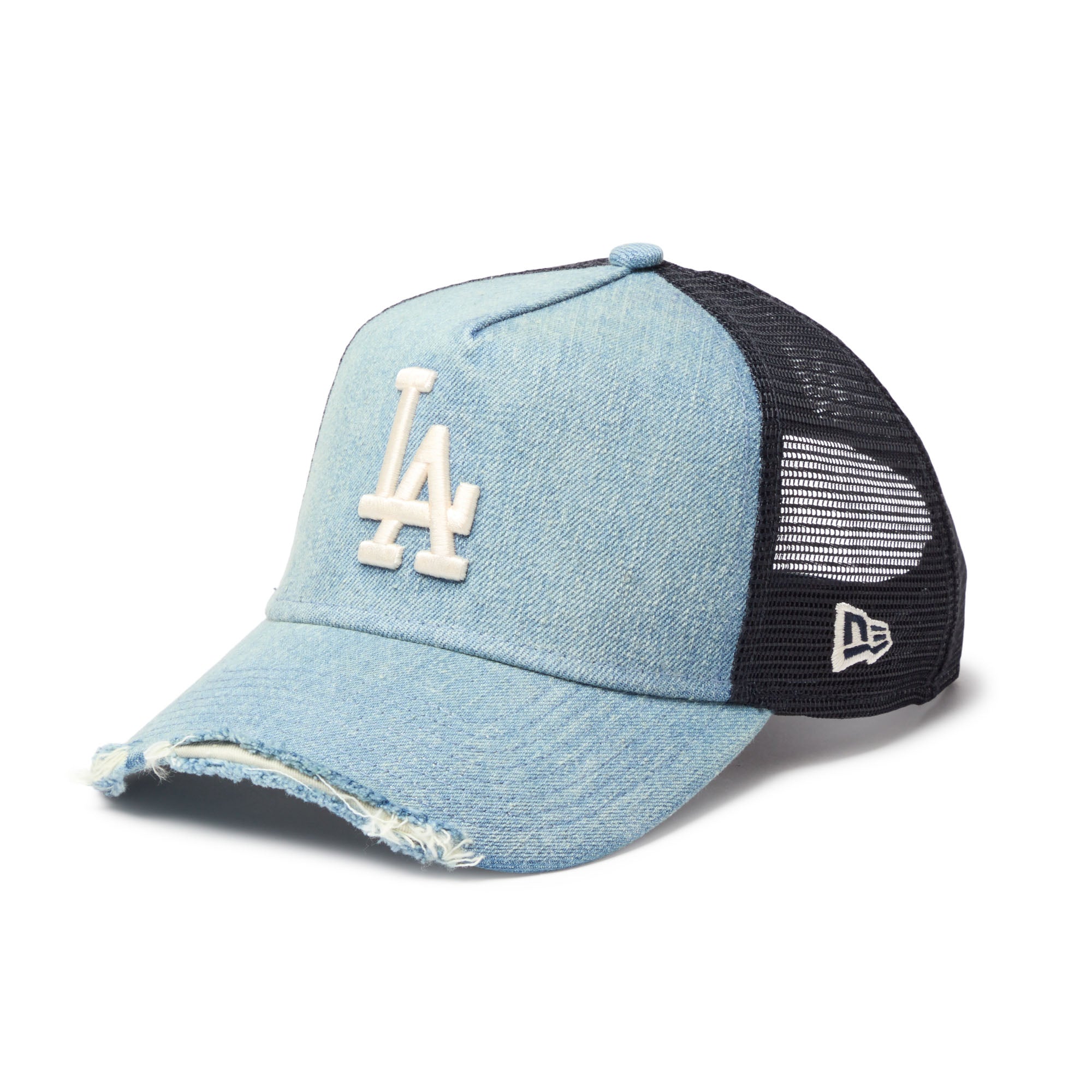 トランスポート　キャップ　ドジャース　ステッカー有り 9FORTY A-Frame トラッカー MLB Damaged Cap ロサンゼルス・ドジャース