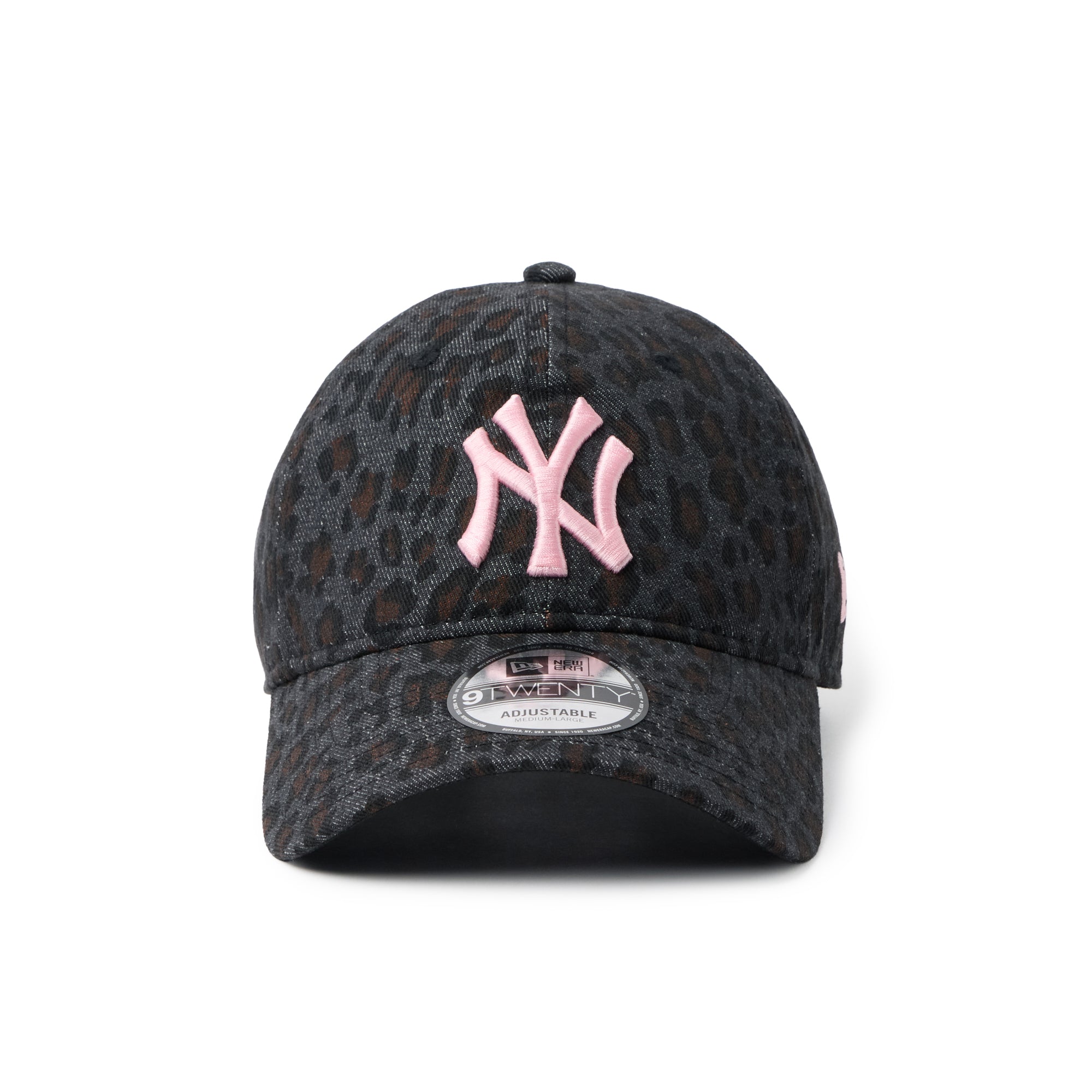 9TWENTY Leopard ニューヨーク・ヤンキース ブラック ピンク – THE CAP