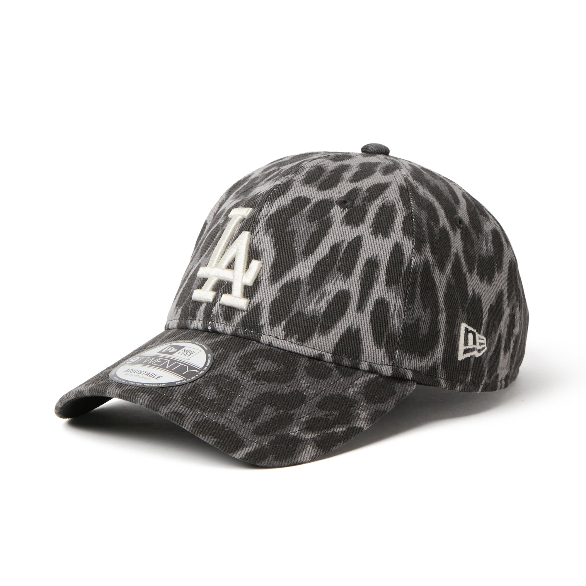 9TWENTY Leopard ロサンゼルス・ドジャース ブラック アイボリー – THE CAP