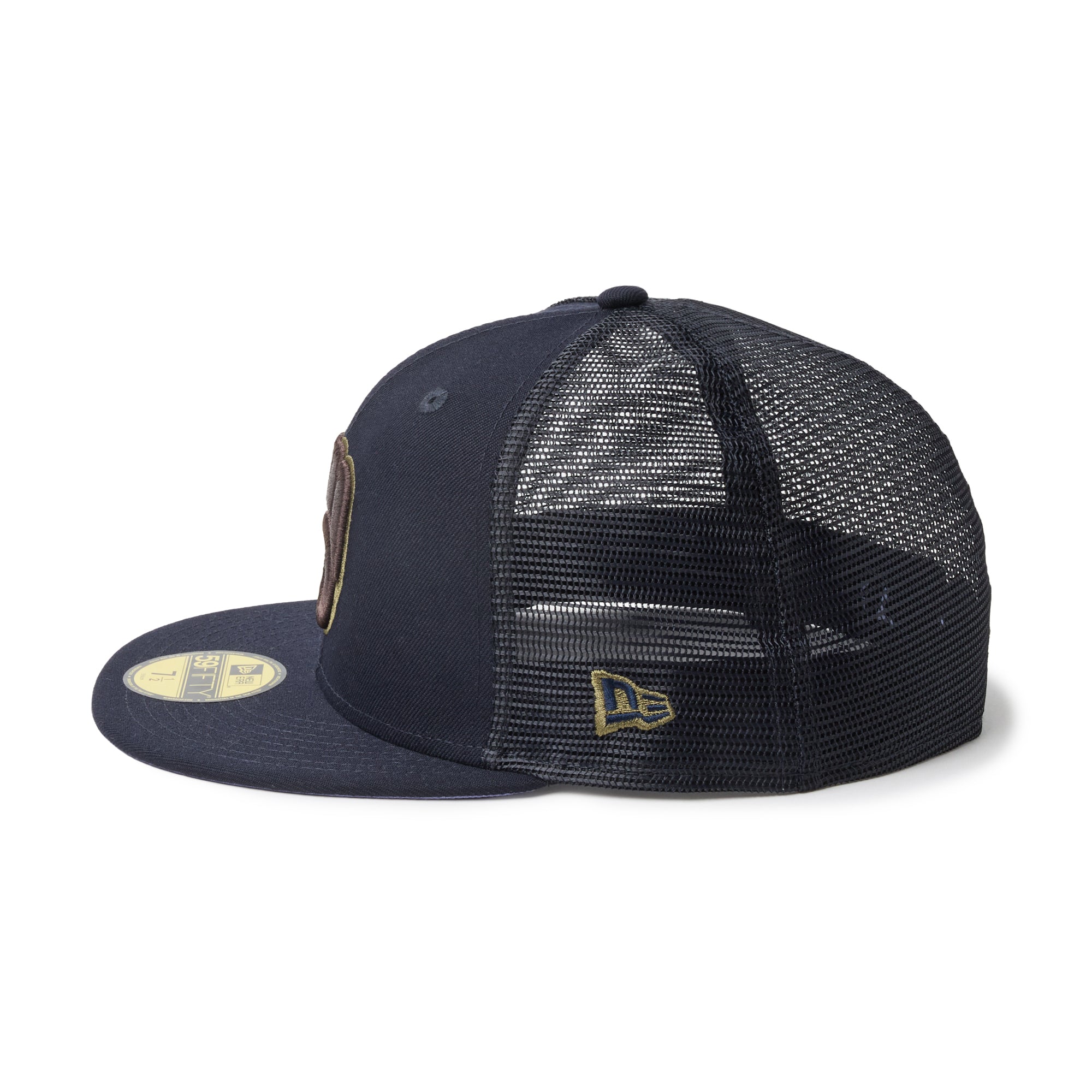 59FIFTY トラッカー ミルウォーキー・ブリュワーズ Hydrangea ネイビー