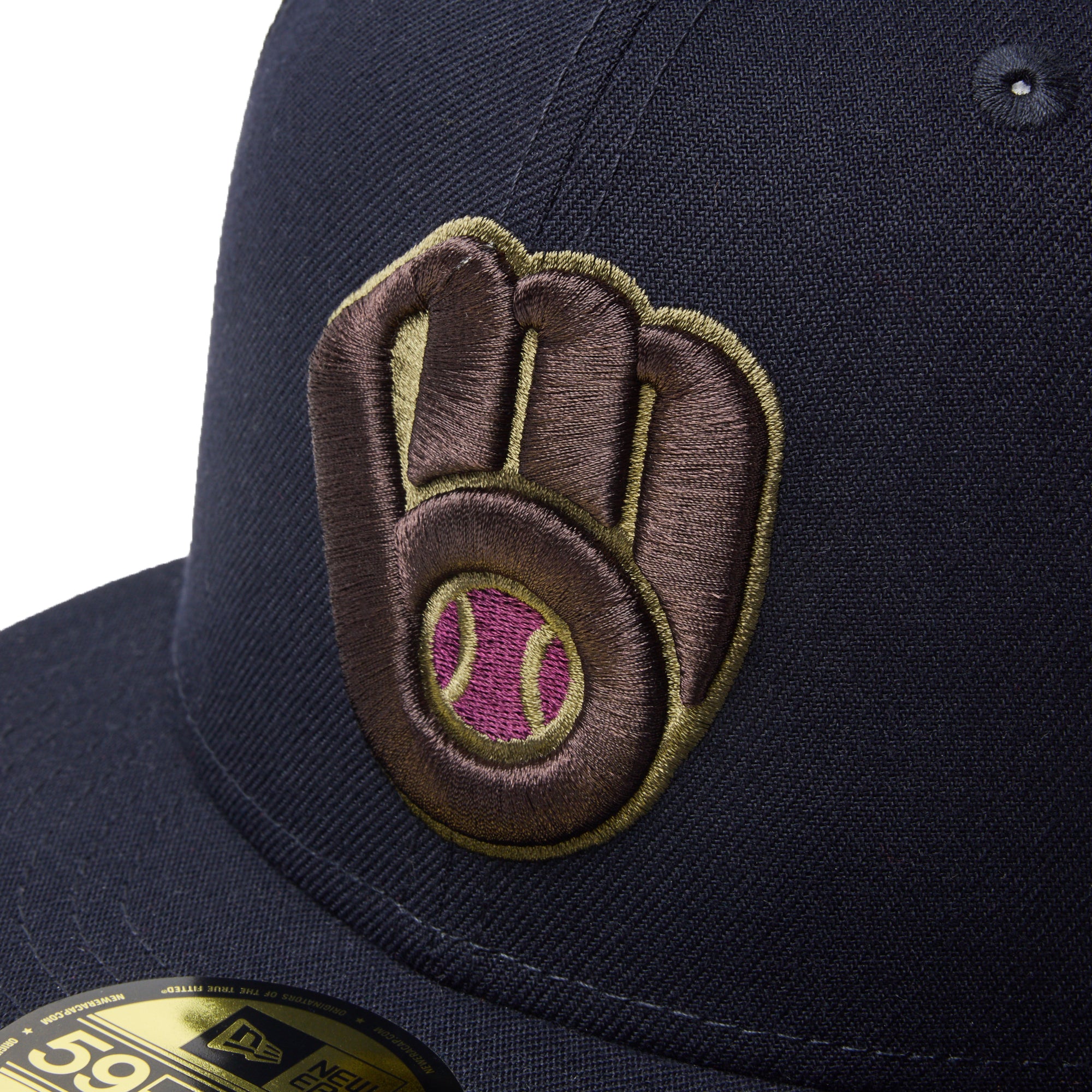 59FIFTY トラッカー ミルウォーキー・ブリュワーズ Hydrangea ネイビー