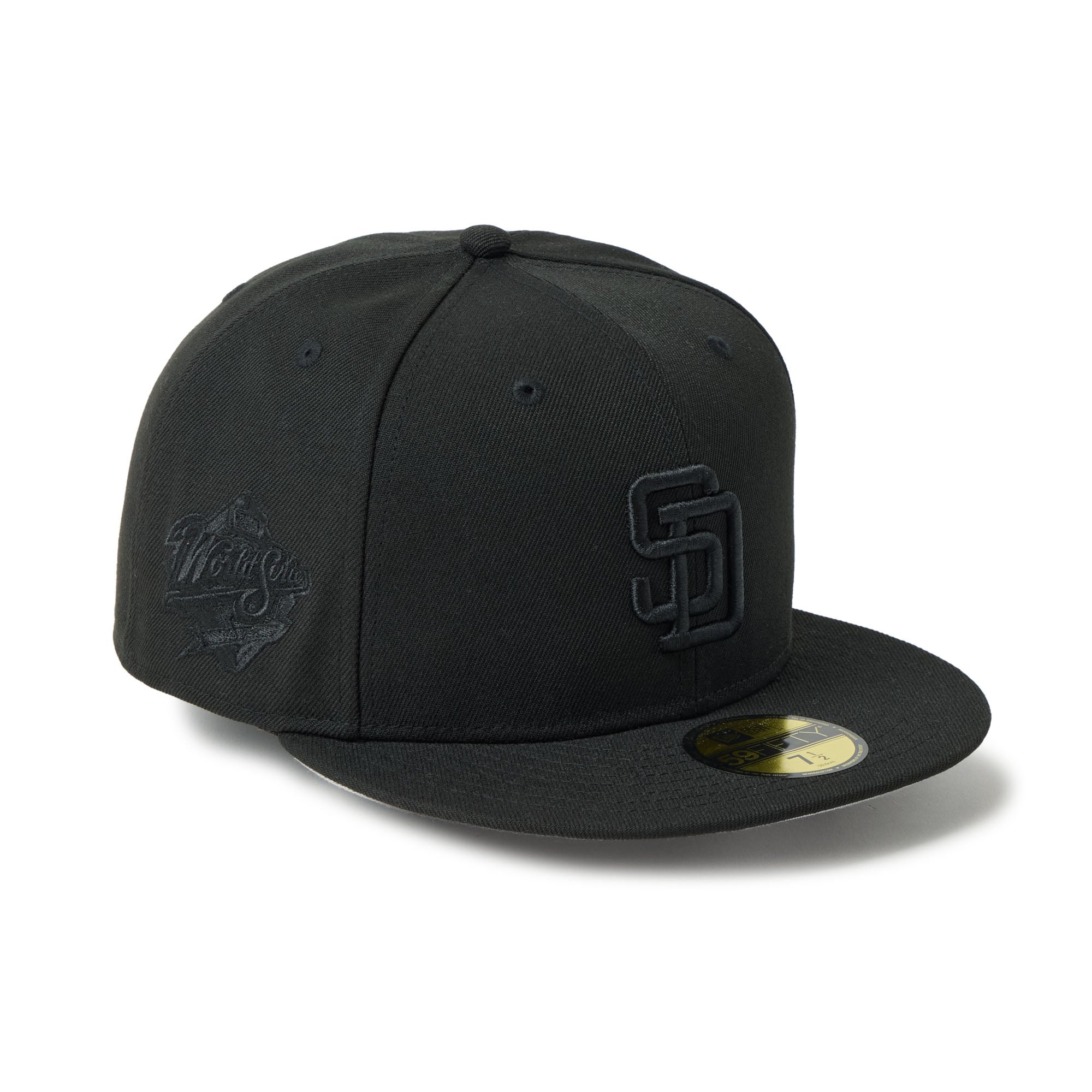 59FIFTY Tonal Logo サンディエゴ・パドレス ブラック – THE CAP