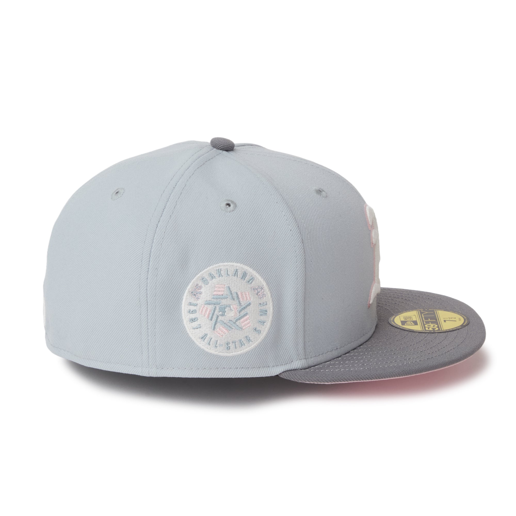 59FIFTY Sakuranagashi オークランド・アスレチックス グレー – THE CAP