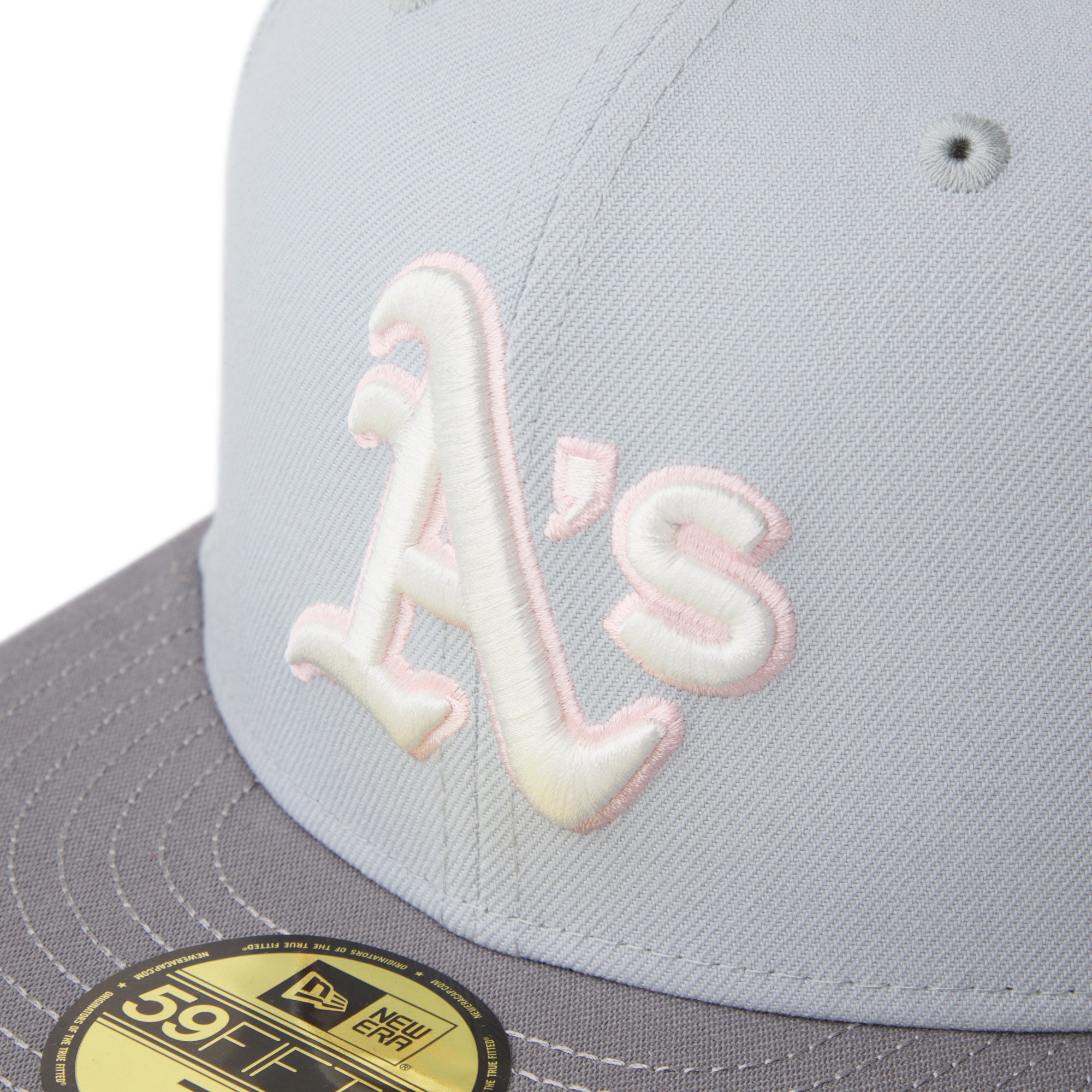 59FIFTY Sakuranagashi オークランド・アスレチックス グレー – THE CAP