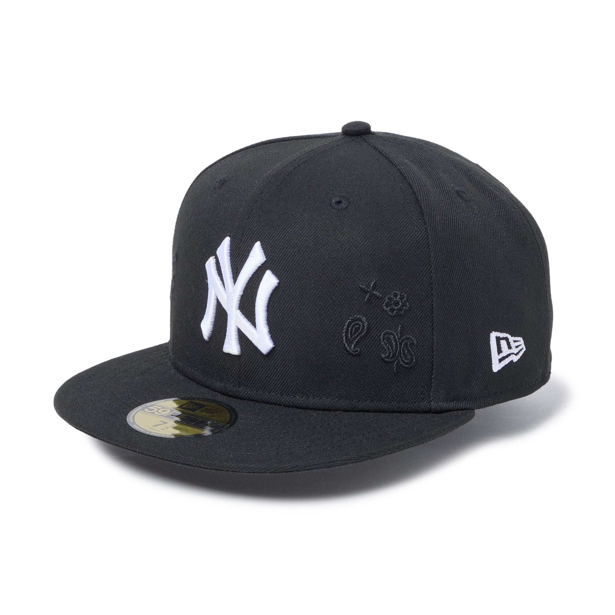 59FIFTY Paisley Embroidery ニューヨーク・ヤンキース ブラック – THE CAP