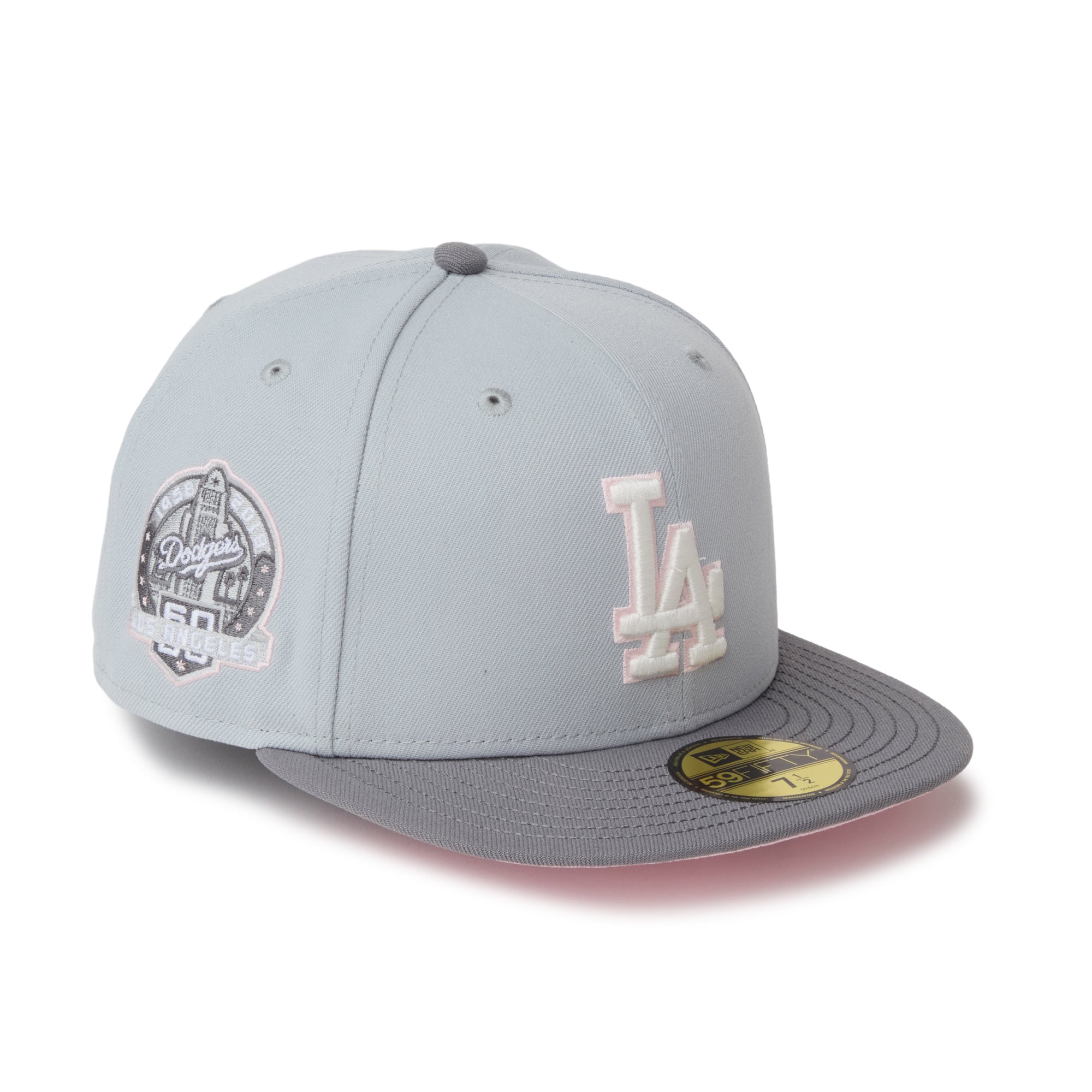 59FIFTY Sakuranagashi ロサンゼルス・ドジャース スノーグレー – THE CAP