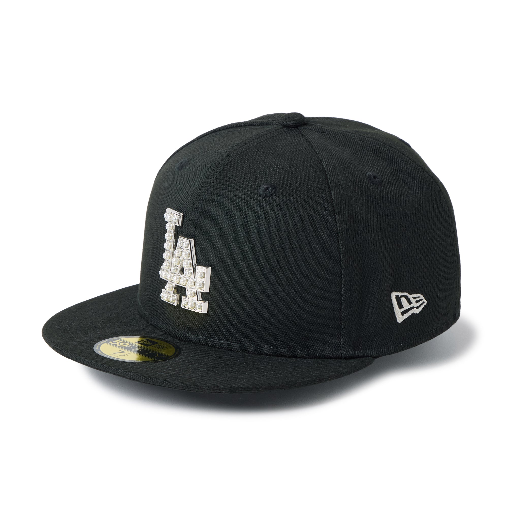 59FIFTY MLB Pearl Badge ロサンゼルス・ドジャース ブラック – THE CAP