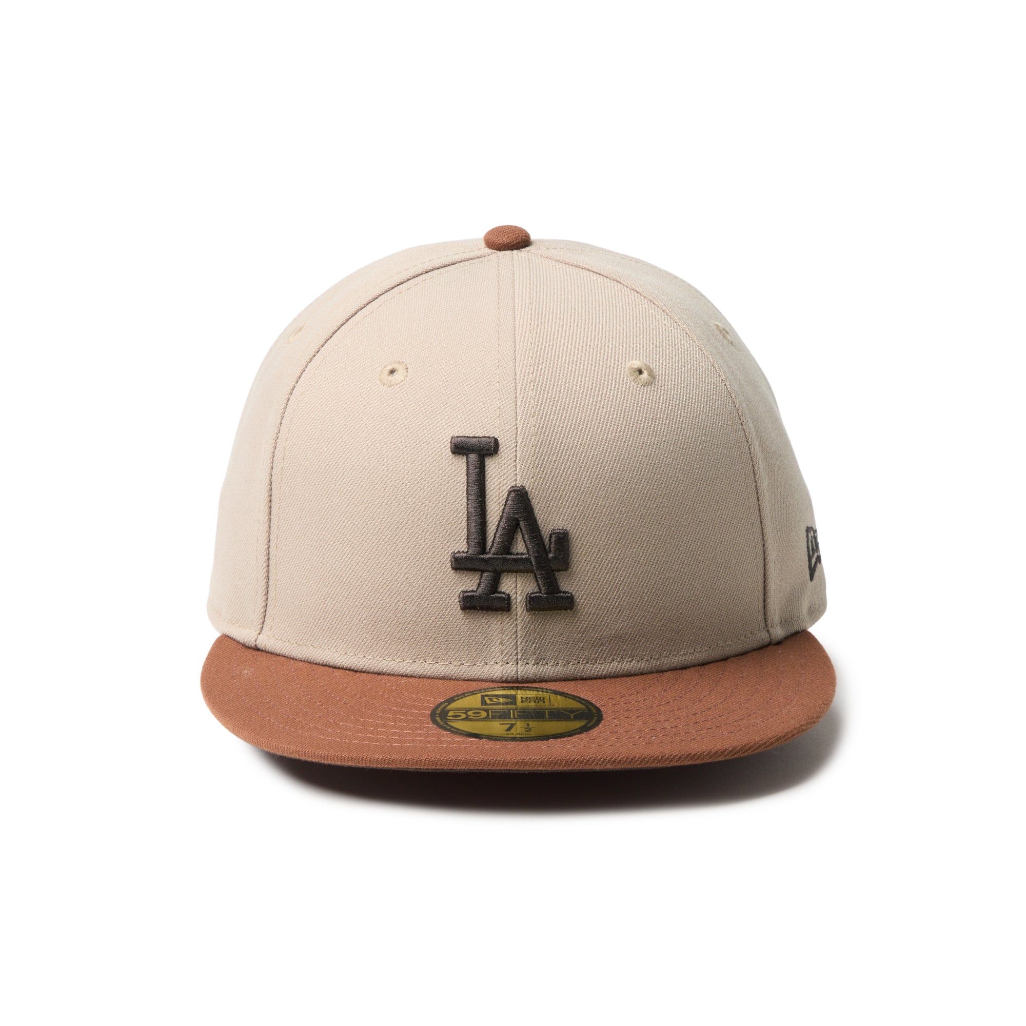 59FIFTY Mocha Mousse ロサンゼルス・ドジャース アッシュブラウン