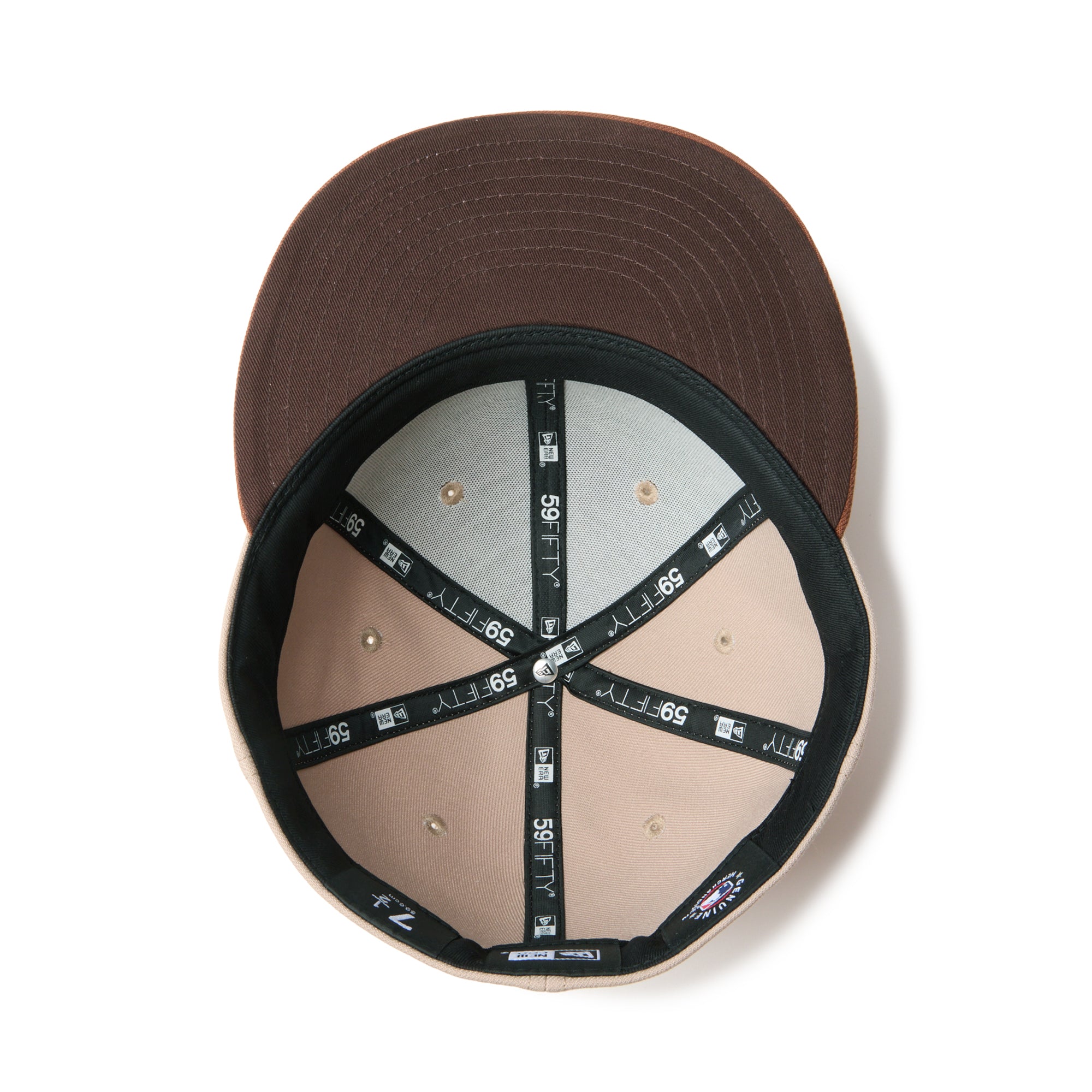 59FIFTY Mocha Mousse ロサンゼルス・ドジャース アッシュブラウン