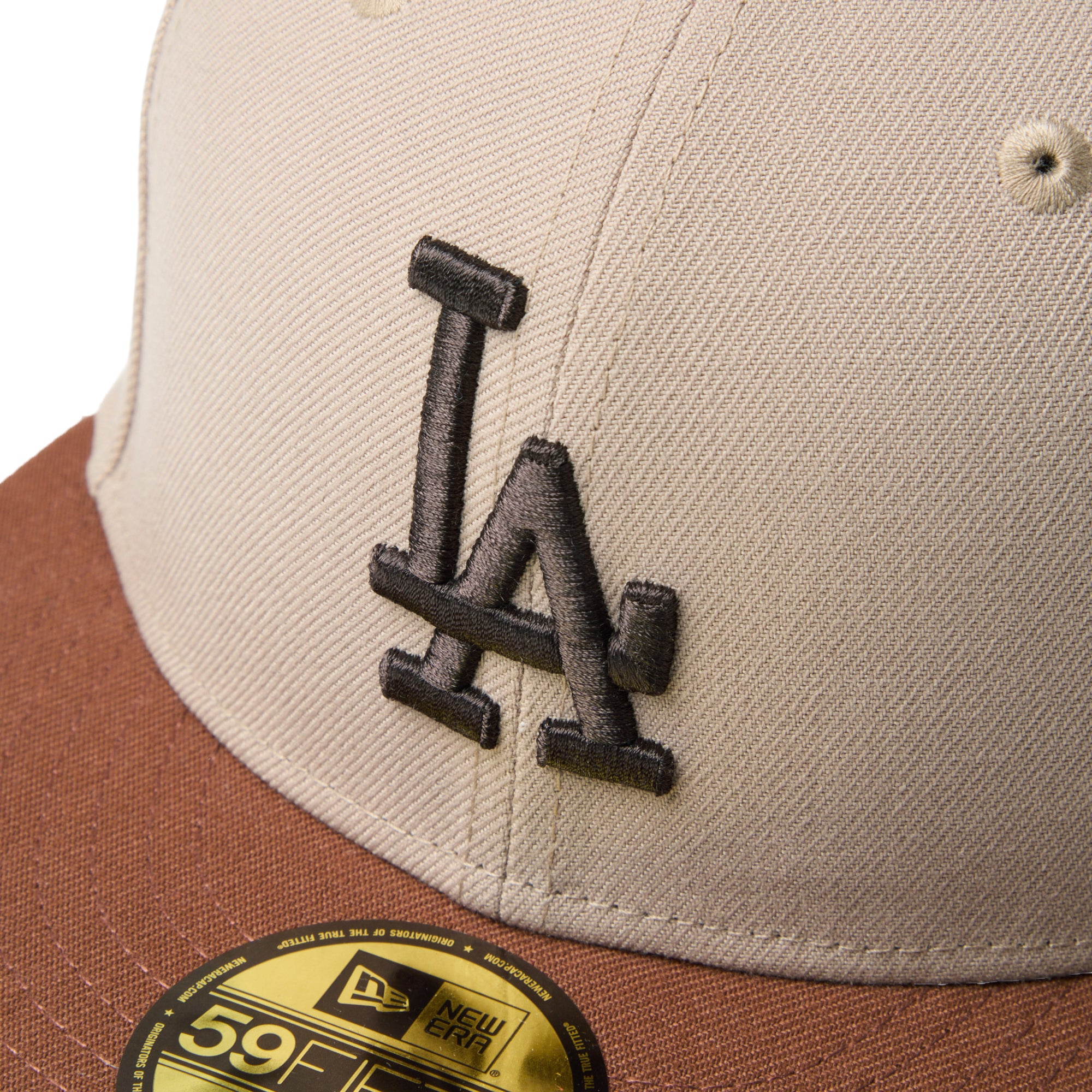 59FIFTY Mocha Mousse ロサンゼルス・ドジャース アッシュブラウン