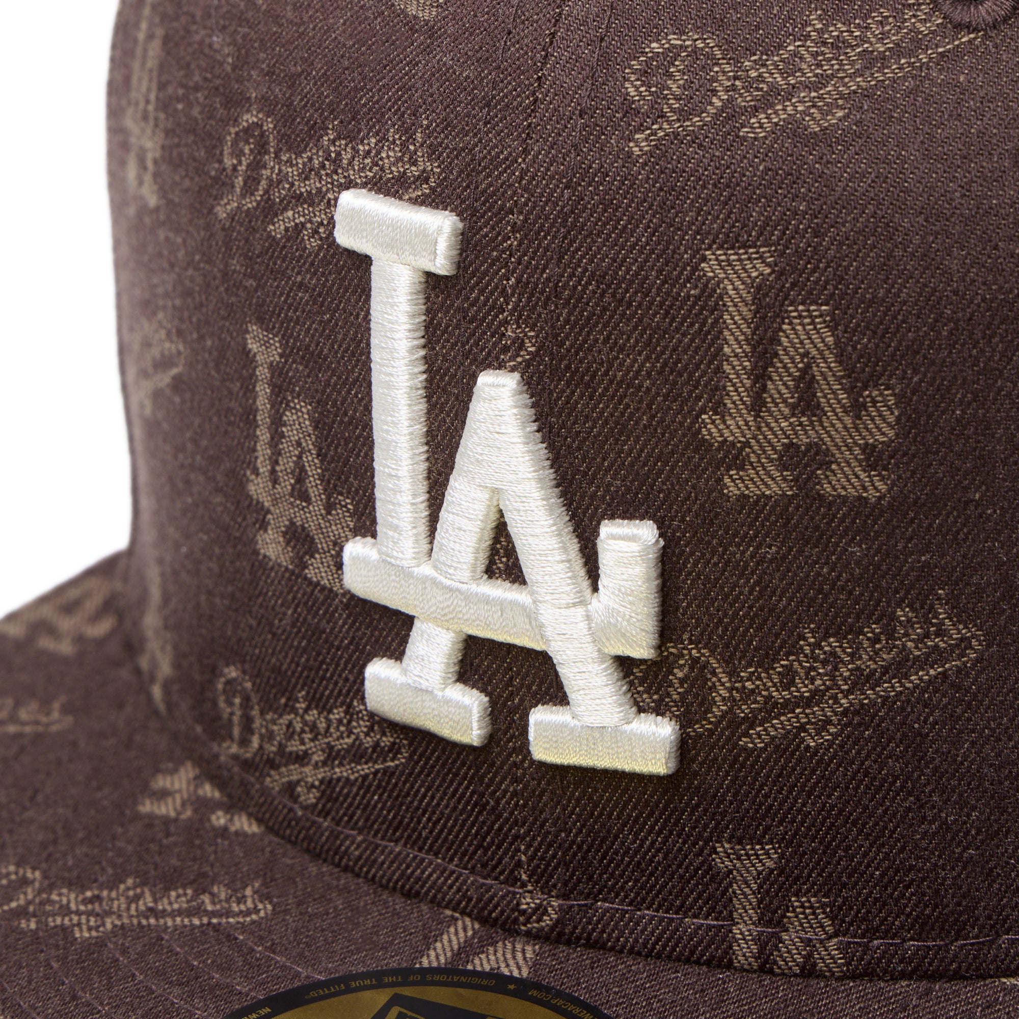 59FIFTY MLB Jacquard ロサンゼルス・ドジャース ブラウン – THE CAP