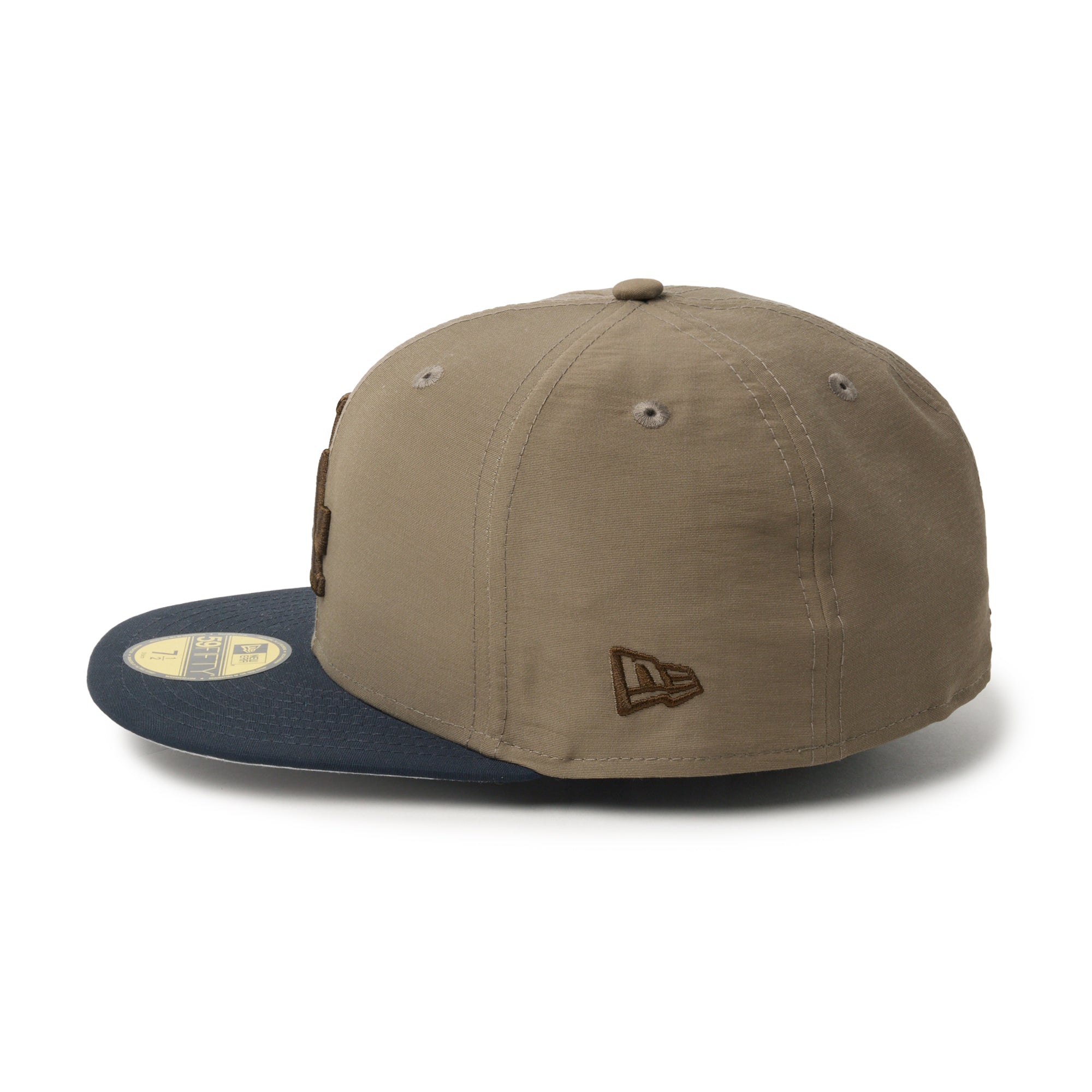 LA 59FIFTY キャップ 耳付き オリーブ 59FIFTY ロサンゼルス・ドジャース Grosgrain オリーブ/ネイビー – THE CAP
