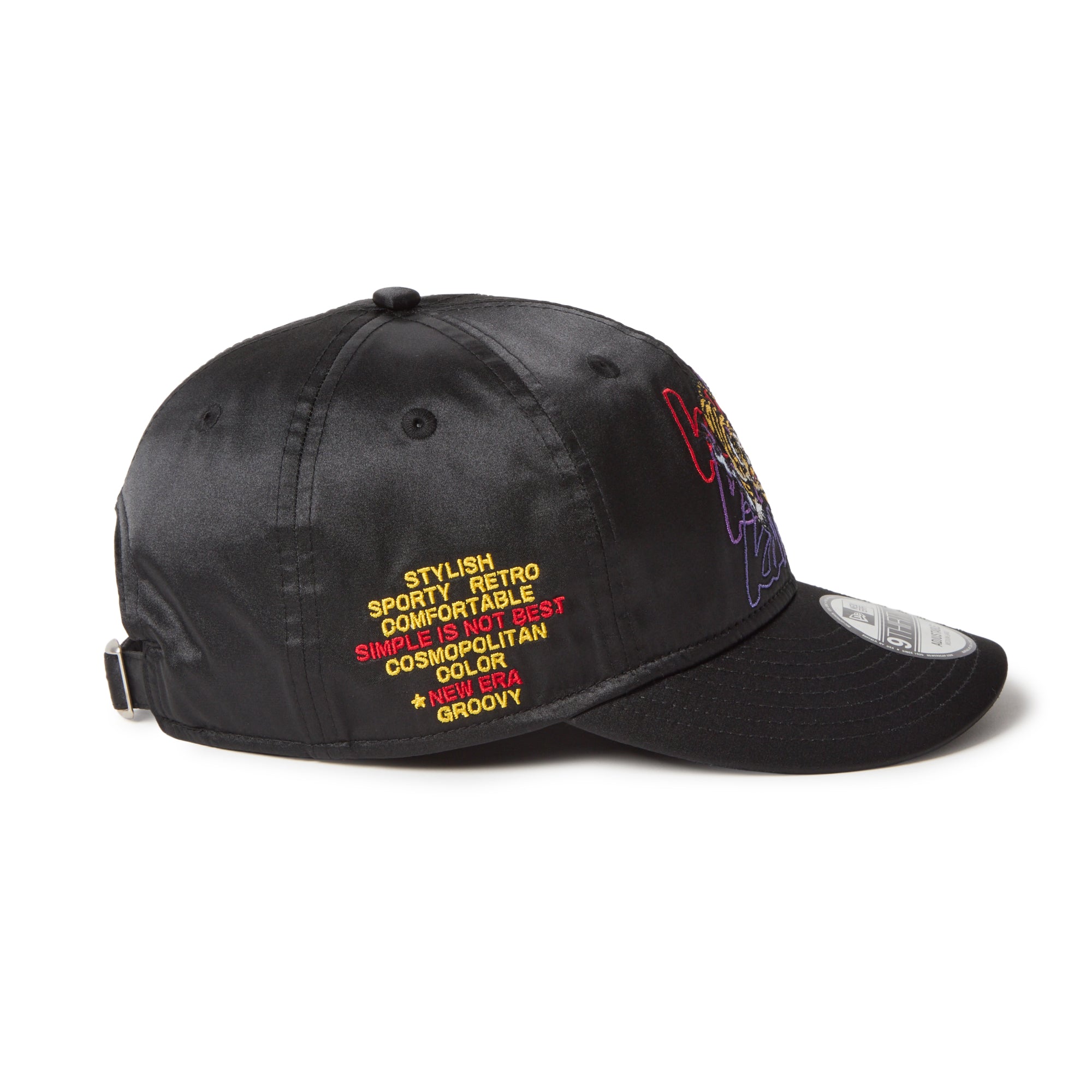 9THIRTY kansaï yamamoto 虎 サテン ブラック – THE CAP