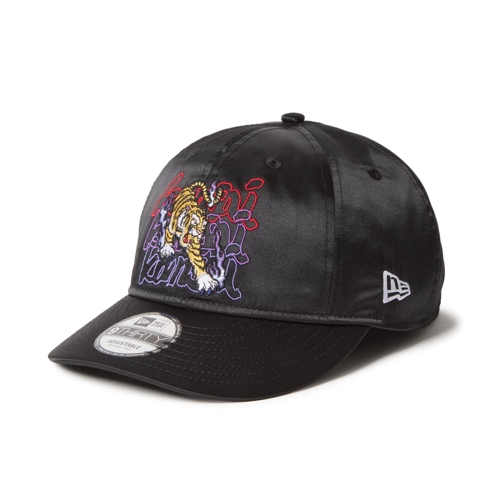 9THIRTY kansaï yamamoto 虎 サテン ブラック – THE CAP