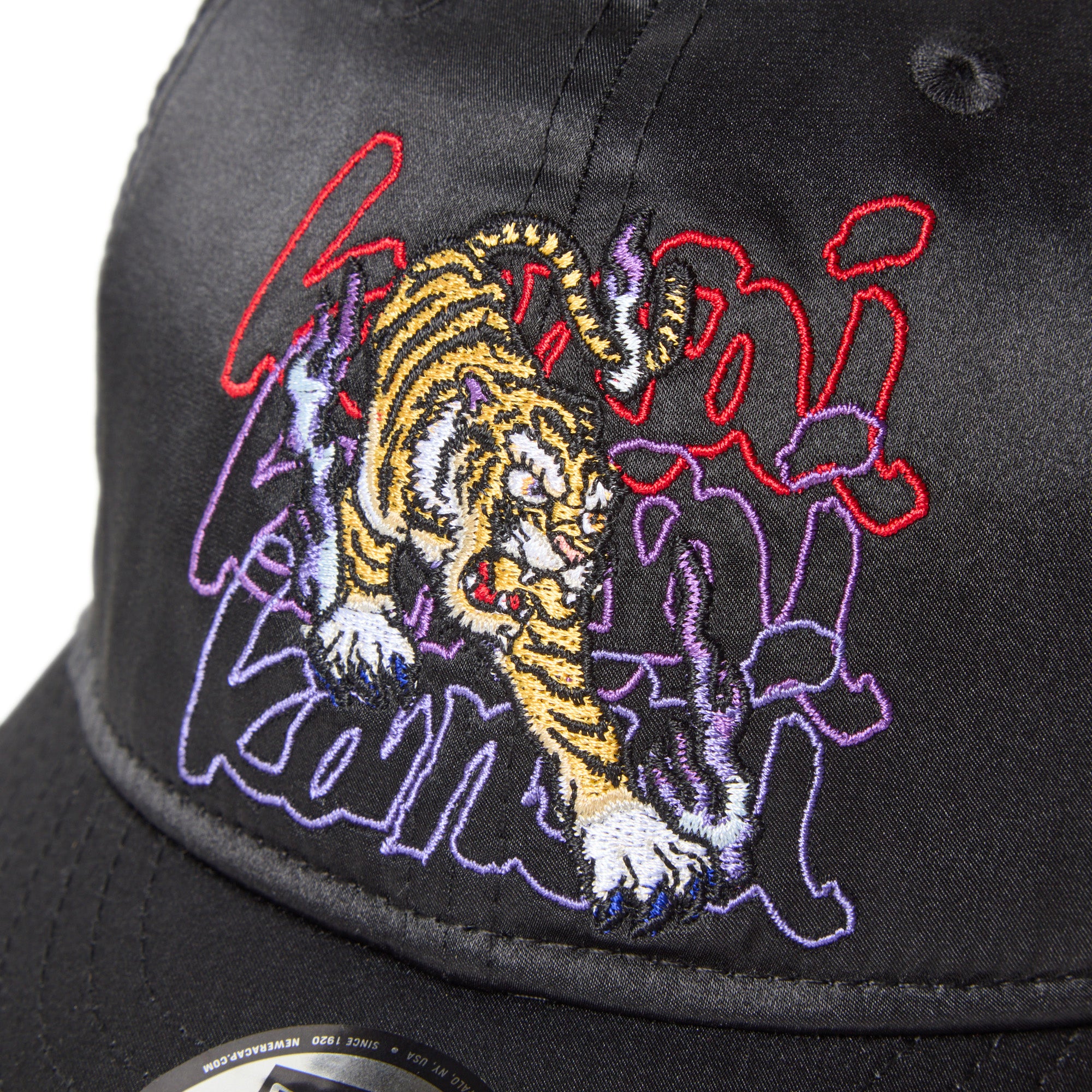 9THIRTY kansaï yamamoto 虎 サテン ブラック – THE CAP