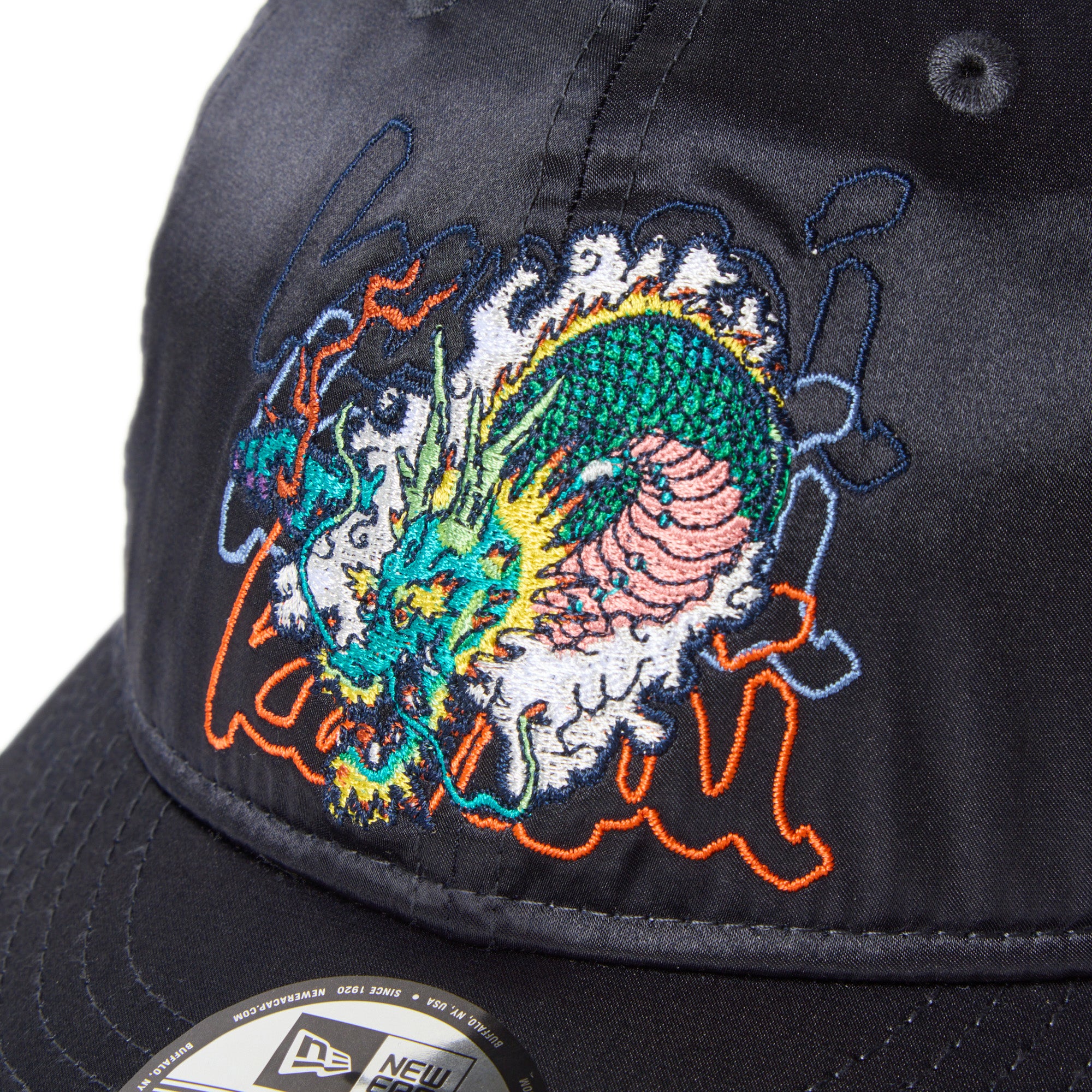 9THIRTY kansaï yamamoto 龍 サテン ネイビー – THE CAP