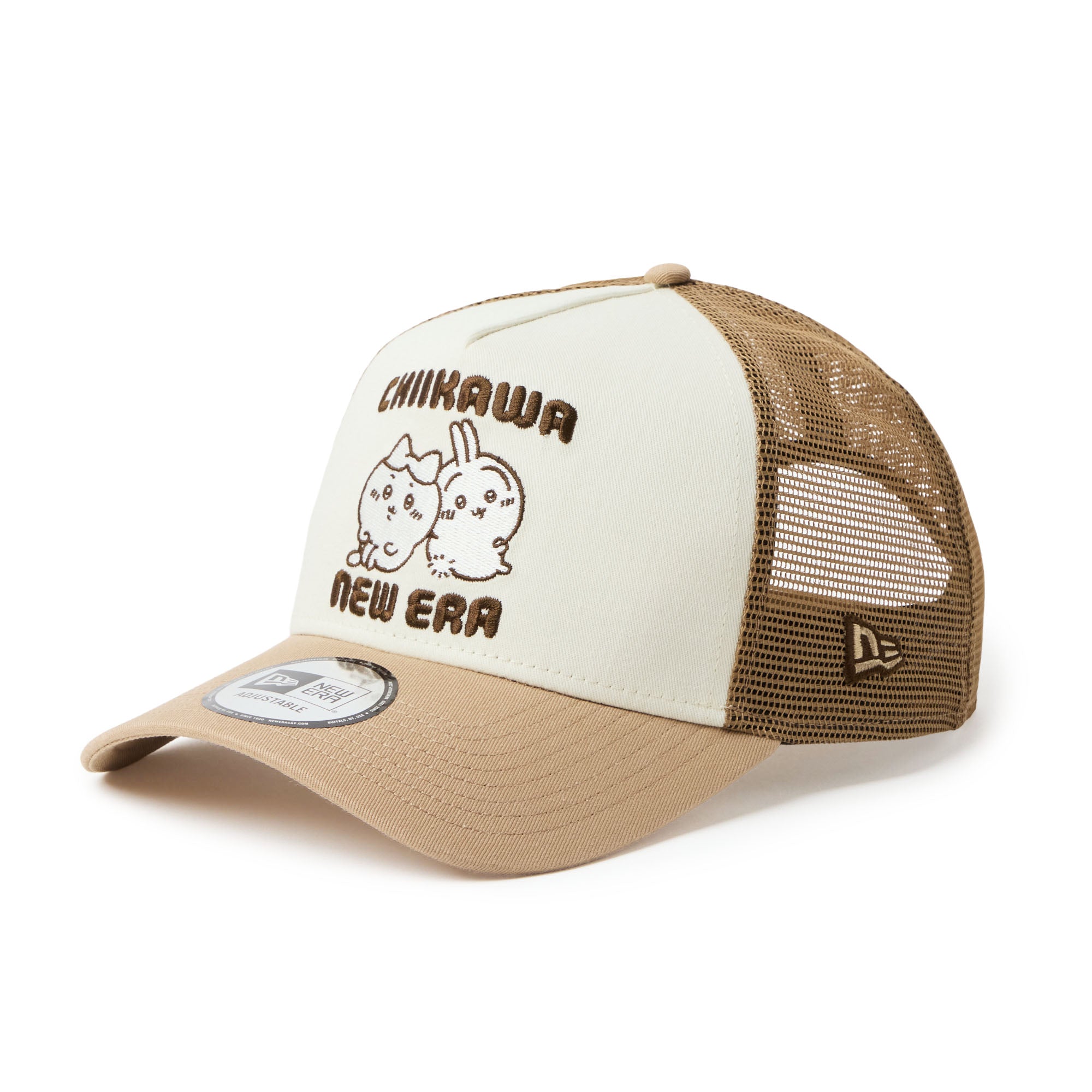 9FORTY A-Frame トラッカー ちいかわ / ハチワレ・うさぎ カーキ – THE CAP
