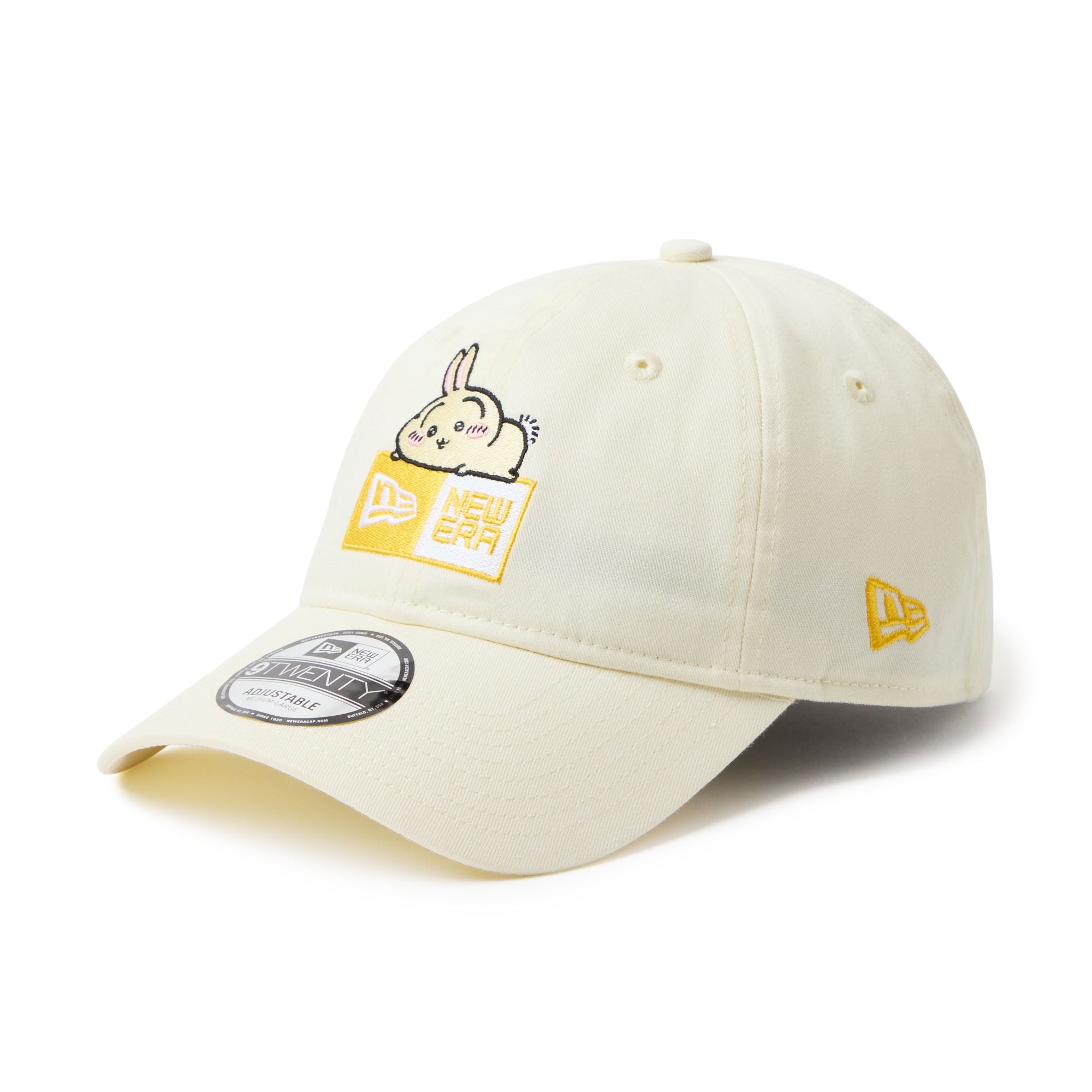 うさぎ　ちいかわ 9TWENTY ちいかわ / ボックスロゴ うさぎ ストーン – THE CAP