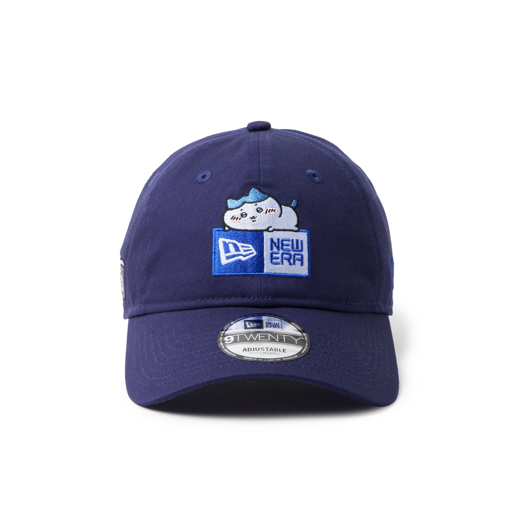9TWENTY ちいかわ / ボックスロゴ ハチワレ ライトネイビー – THE CAP