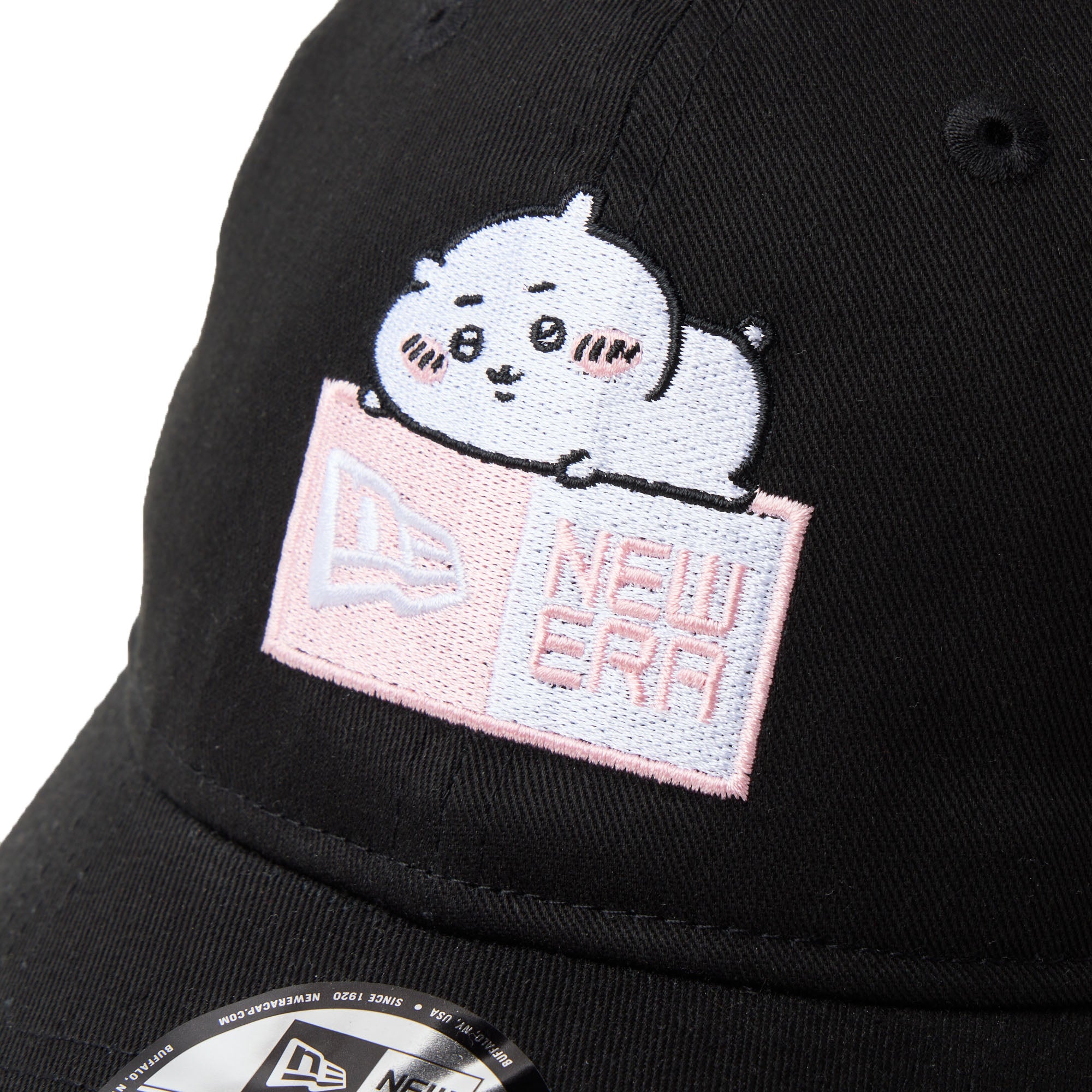 9TWENTY ちいかわ / ボックスロゴ ちいかわ ブラック – THE CAP