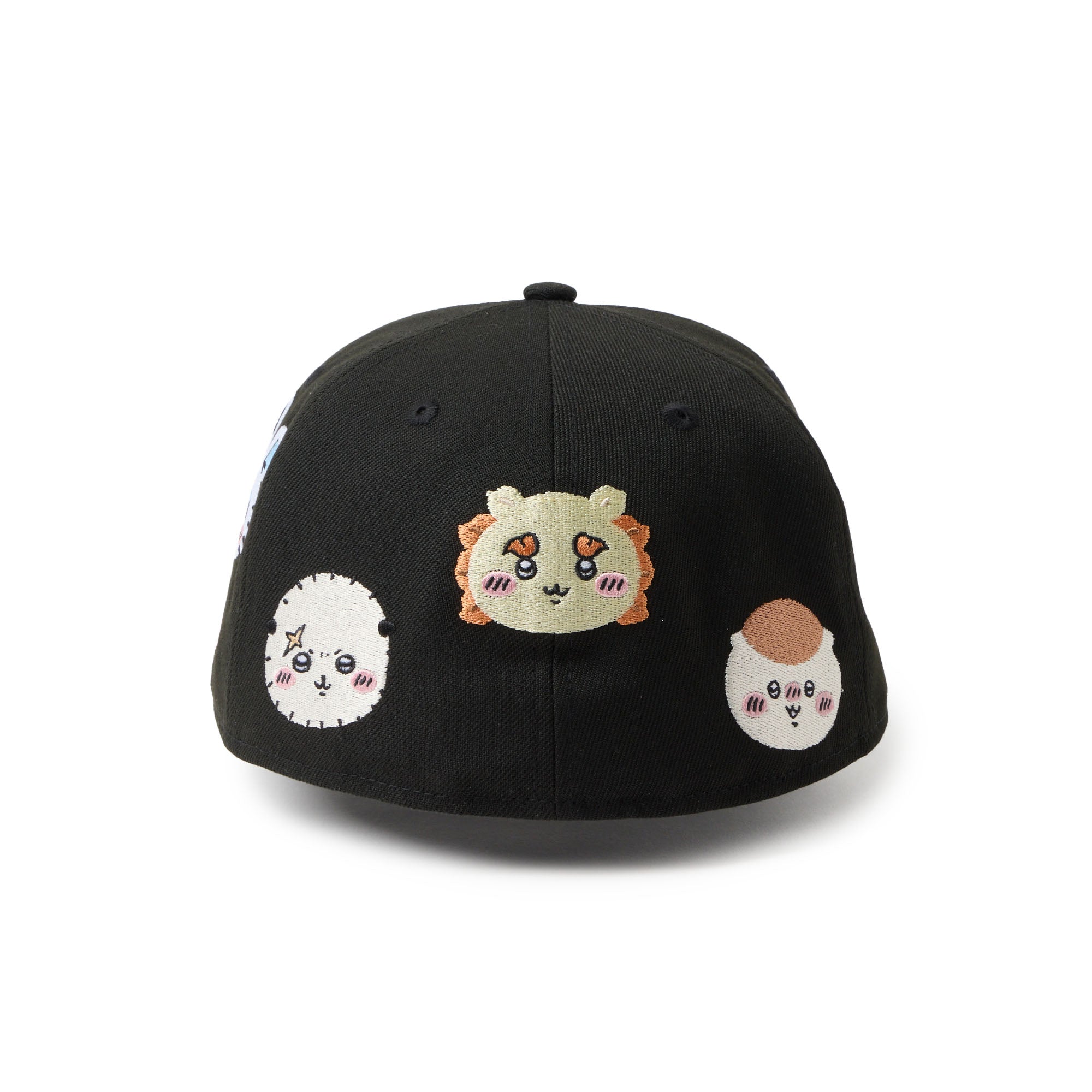 コ*中様 NEWERA59FIFTYちいかわキャラALLOVERコラボ キャップ 59FIFTY ちいかわ / キャラALL OVER ブラック – THE CAP