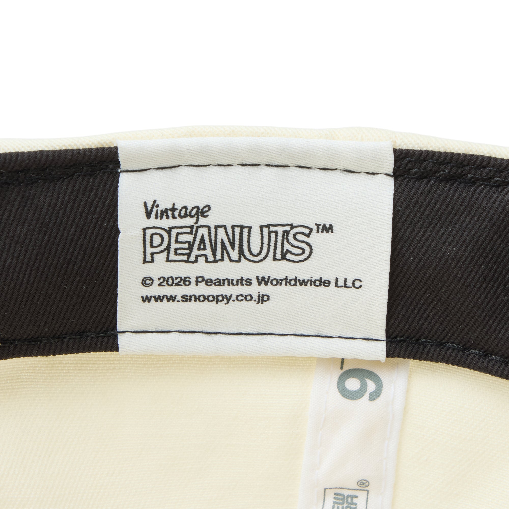 9TWENTY Vintage PEANUTS ピーナッツ 2-Tone クロームホワイト/カーキ
