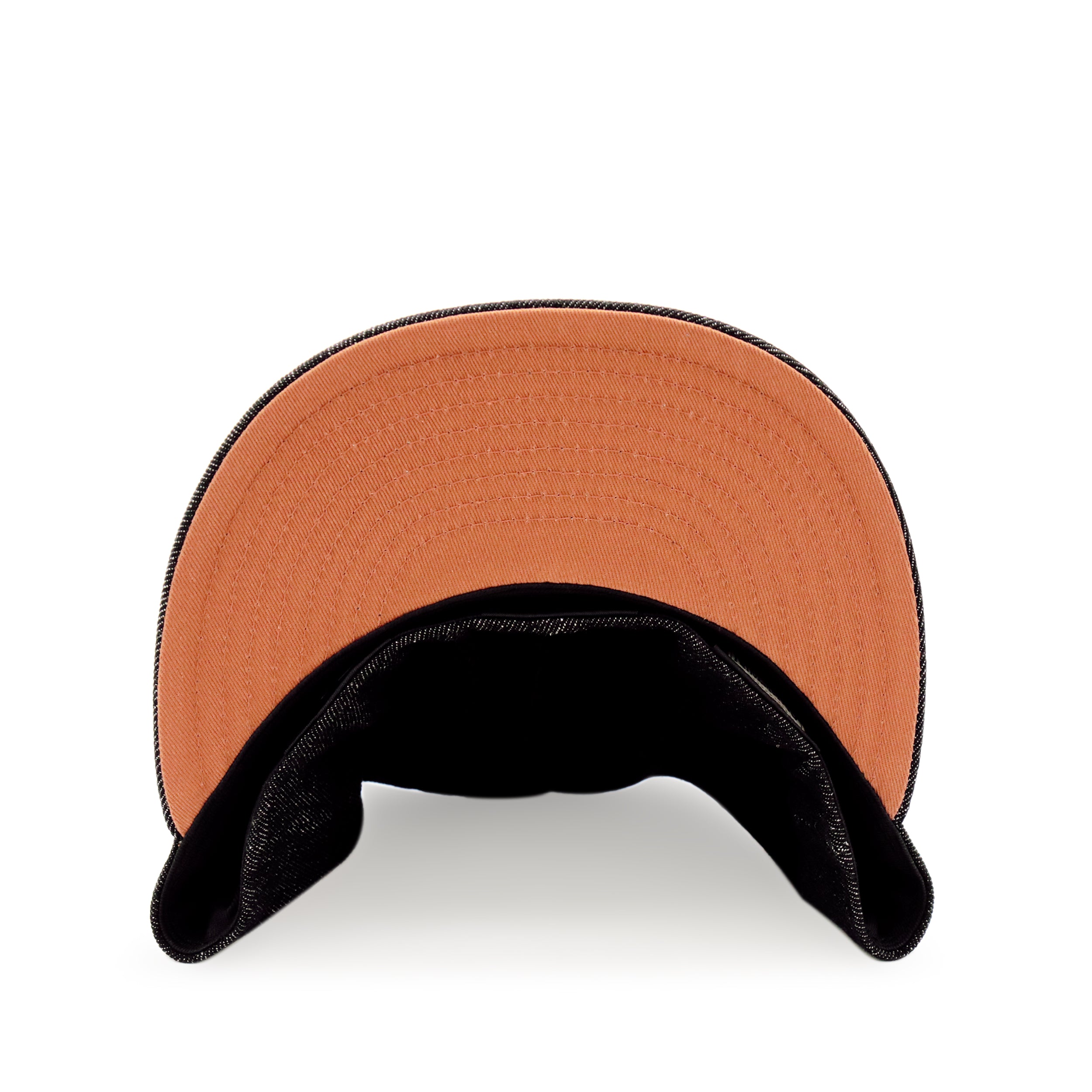 CAPMANIA デトロイトタイガース59FIFTY ブラック キャップ1/2 NEWERA（ニューエラ）“59FIFTY MLB Taping デトロイト・タイガース