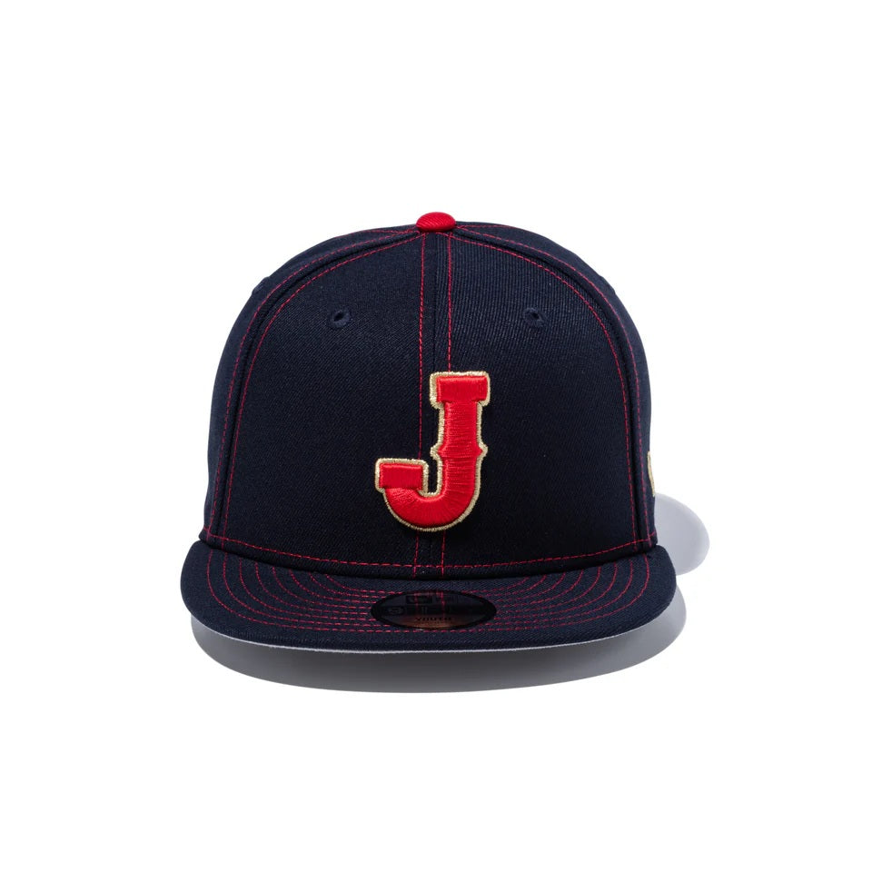 キッズ Youth 9FIFTY World Baseball Classic J ロゴ ネイビー