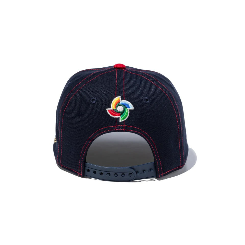 キッズ Youth 9FIFTY World Baseball Classic J ロゴ ネイビー