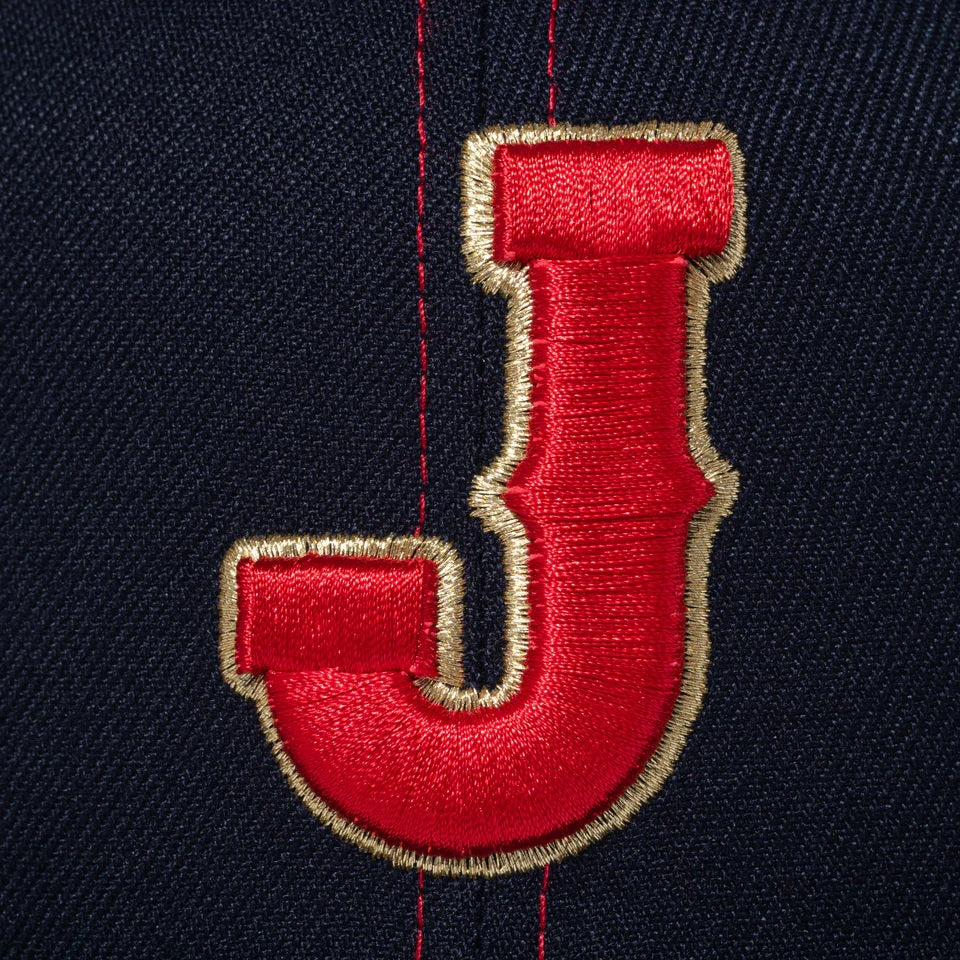 キッズ Youth 9FIFTY World Baseball Classic J ロゴ ネイビー