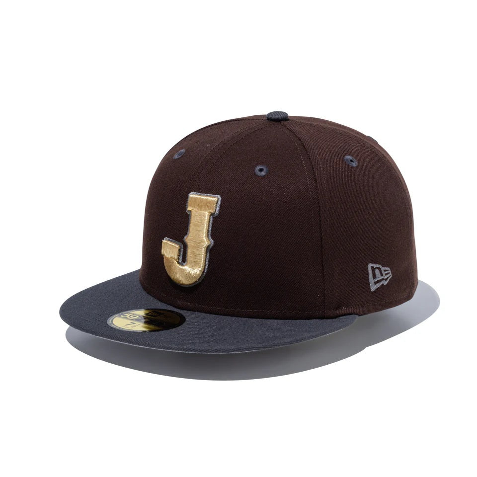59FIFTY World Baseball Classic J ロゴ SAMURAI バーントウッド
