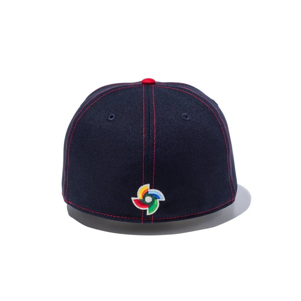 World Baseball Classic ネイビー/スカーレット　WBC 59FIFTY 2026 World Baseball Classic On-Field アメリカ ライト