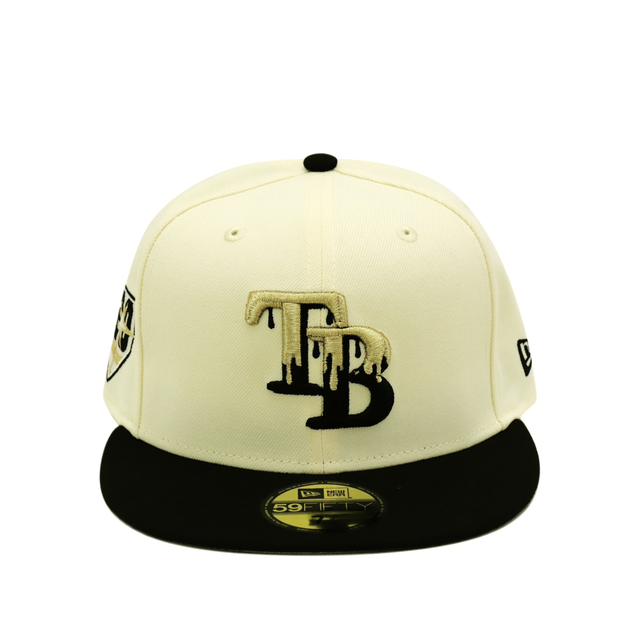 THE CAP 59FIFTY Super Drip タンパベイ・レイズ クロムホワイト/ブラック