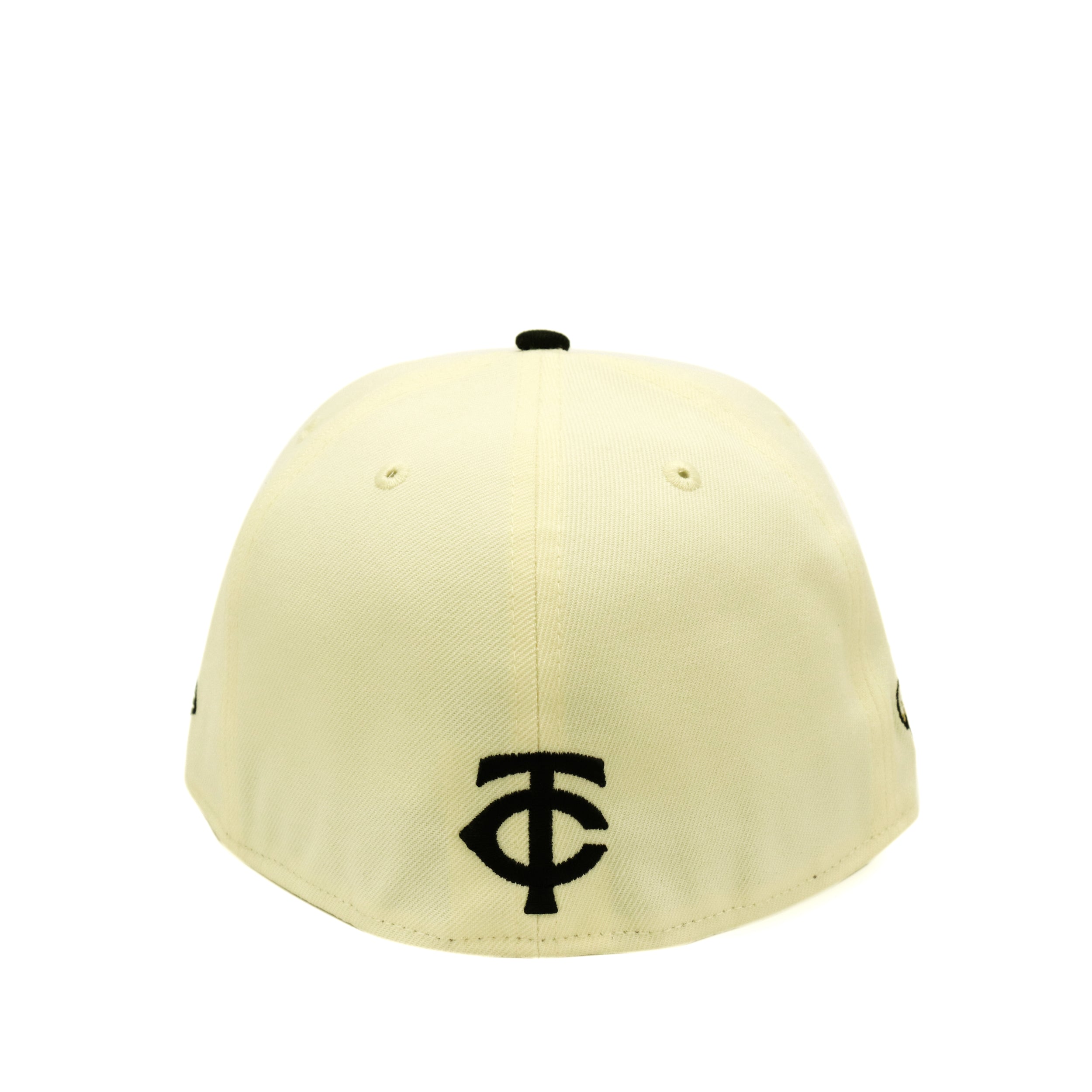 帽子　金型　54センチ THE CAP 59FIFTY Super Drip ミネソタ・ツインズ クロムホワイト/ブラック