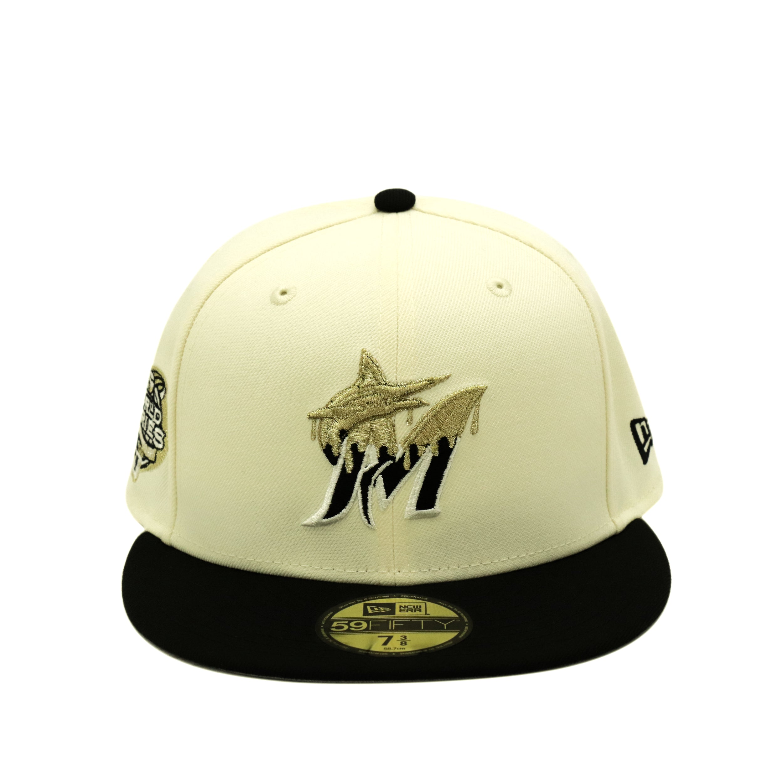 THE CAP 59FIFTY Super Drip マイアミ・マーリンズ クロムホワイト