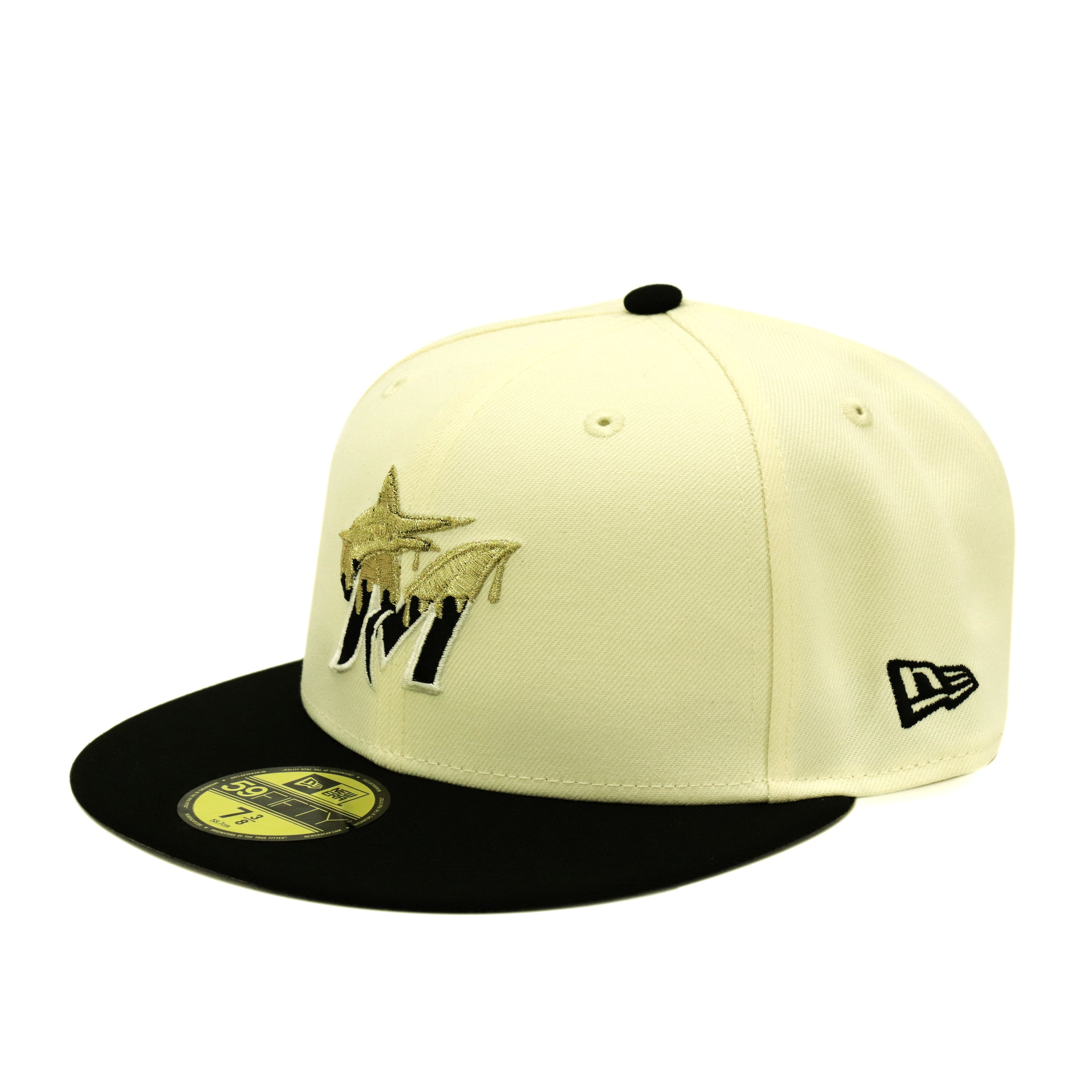 THE CAP 59FIFTY Super Drip マイアミ・マーリンズ クロムホワイト