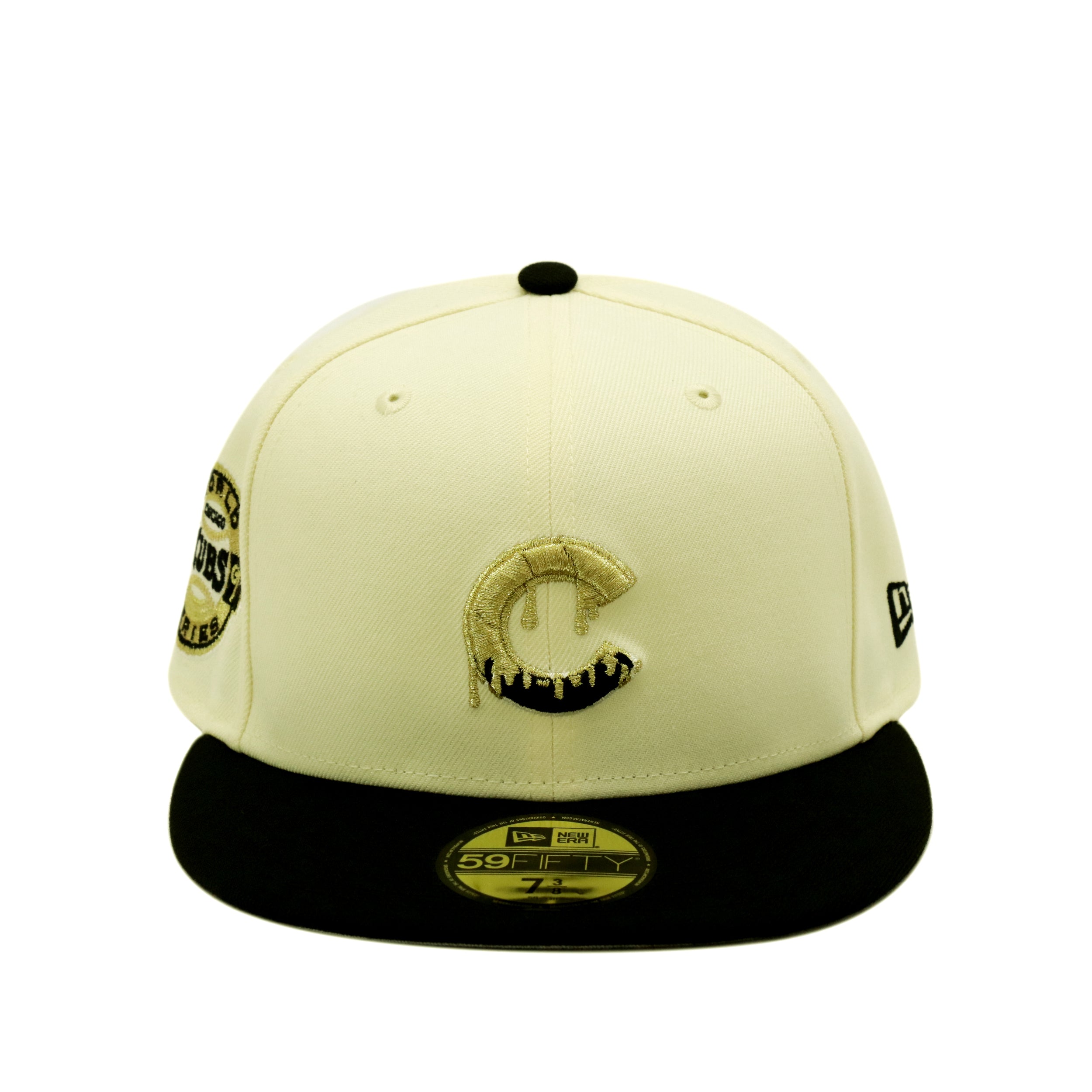 THE CAP 59FIFTY Super Drip シカゴ・カブス クロムホワイト/ブラック