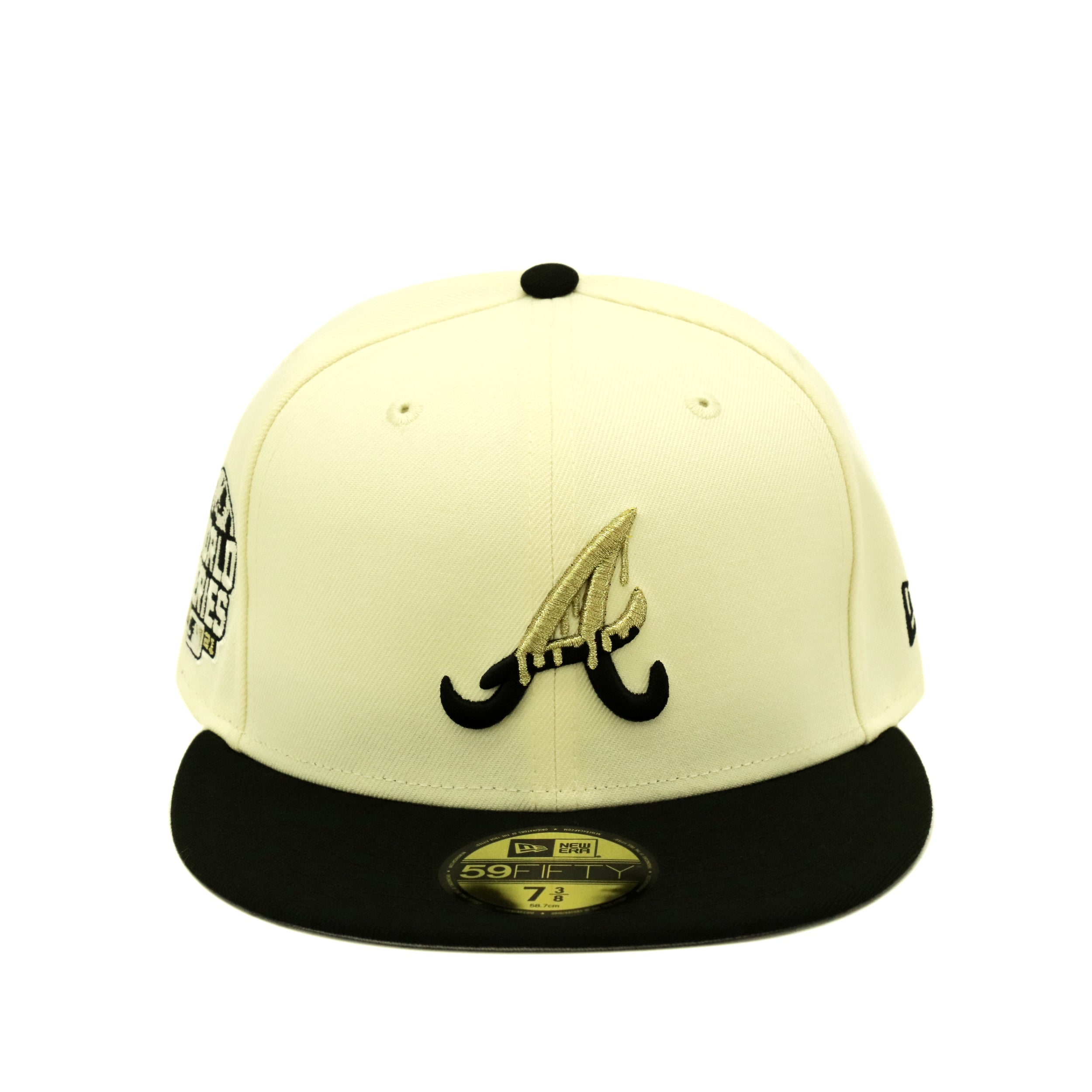THE CAP 59FIFTY Super Drip アトランタ・ブレーブス クロムホワイト